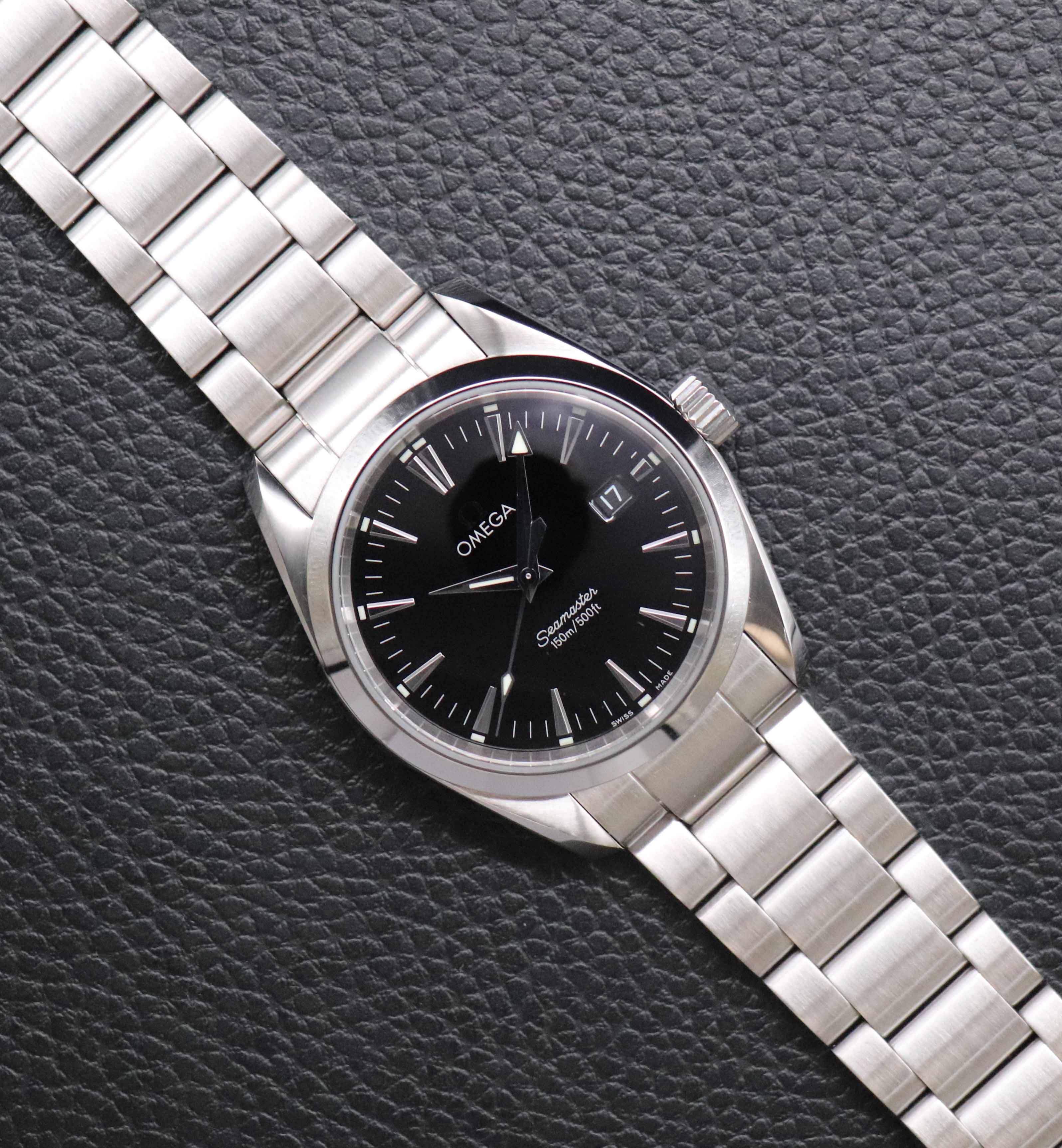 Omega Seamaster Aqua Terra 2518.50 Black Dial 1998