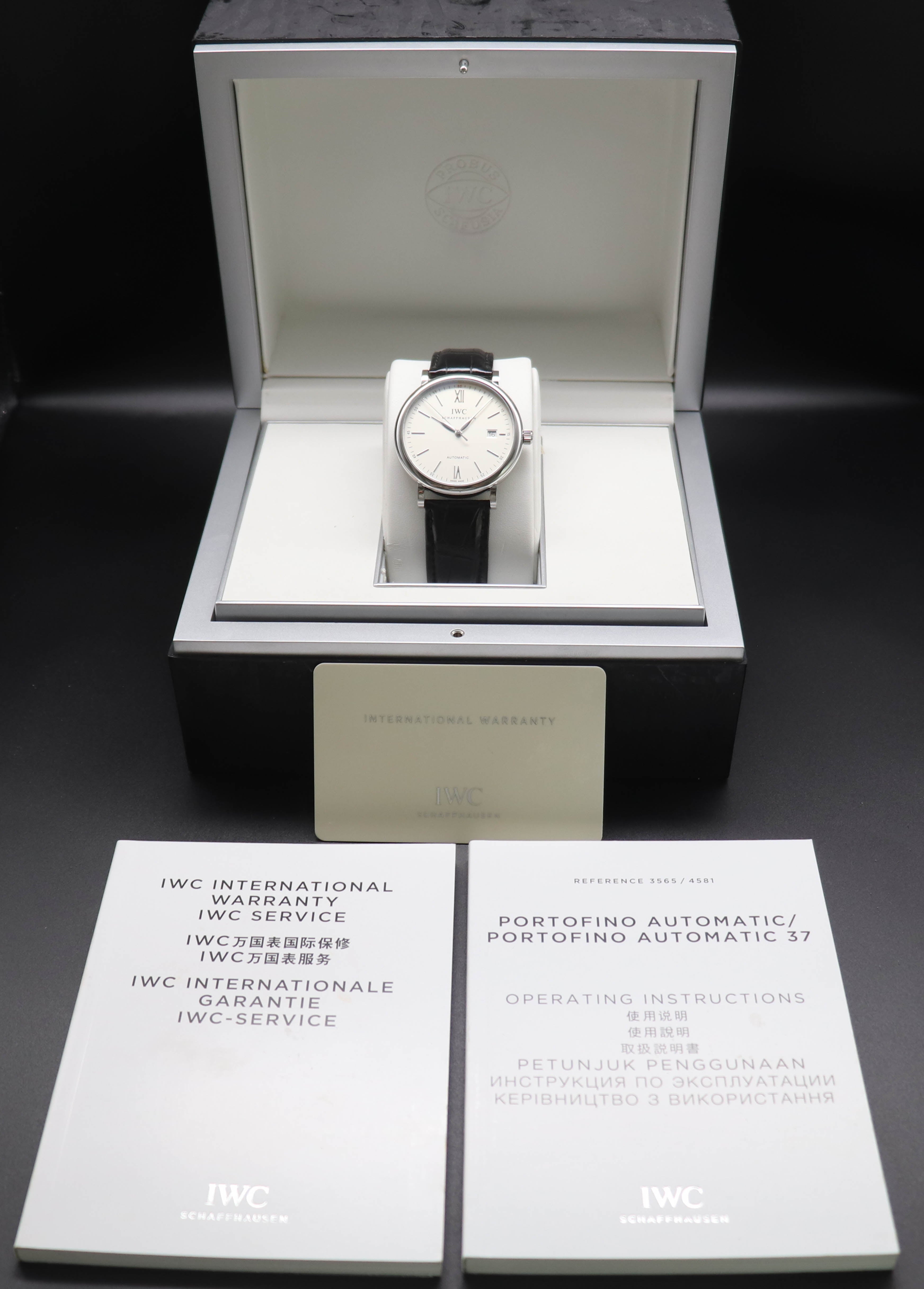 IWC Portofino IW356501 FULLSET 2017 Box + PAPERS