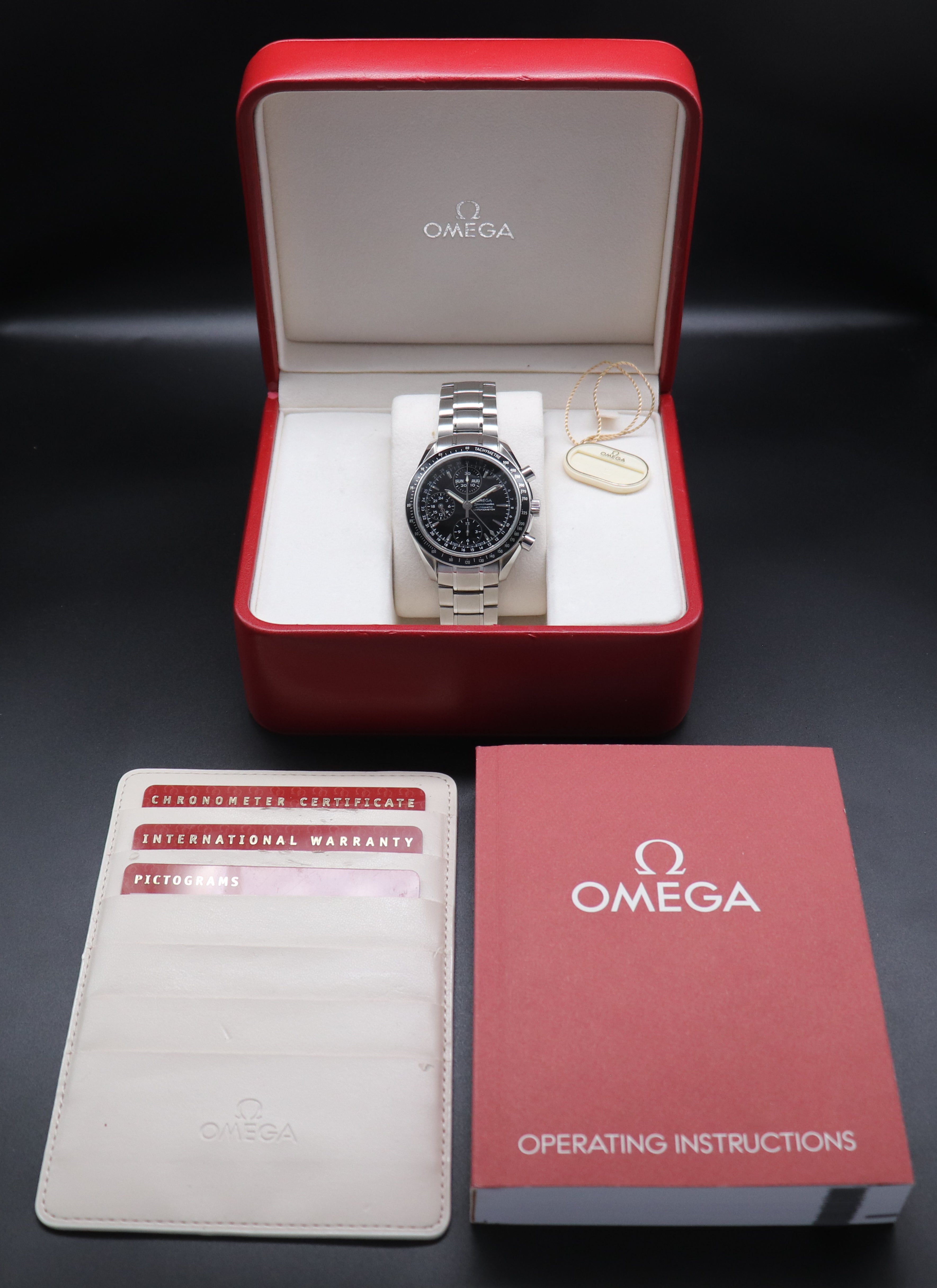 Omega Speedmaster Day Date 3220.50 Fullset 2012 Scatola+carteggiatura