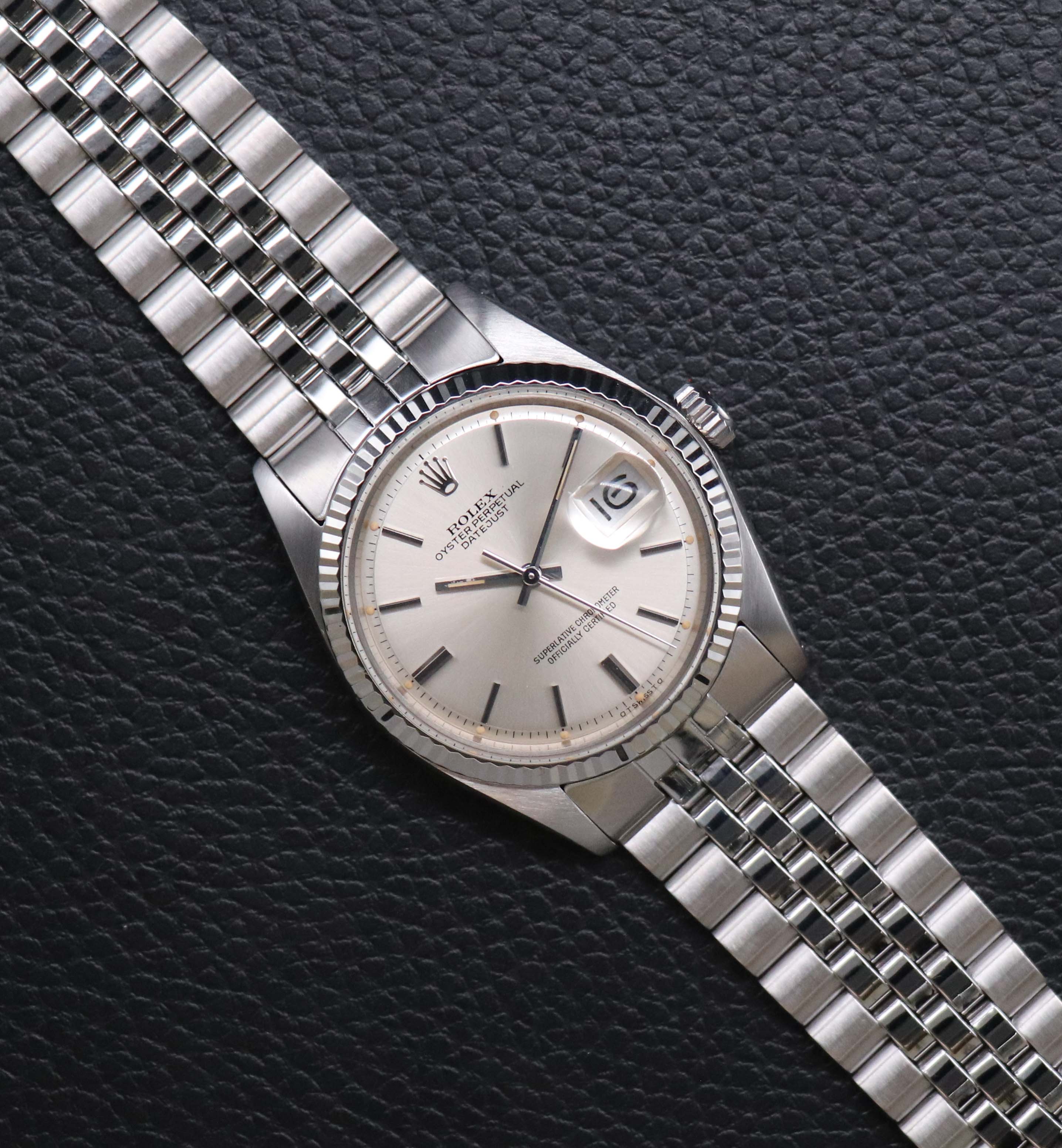Rolex Datejust 1601 Silver Dial 1972