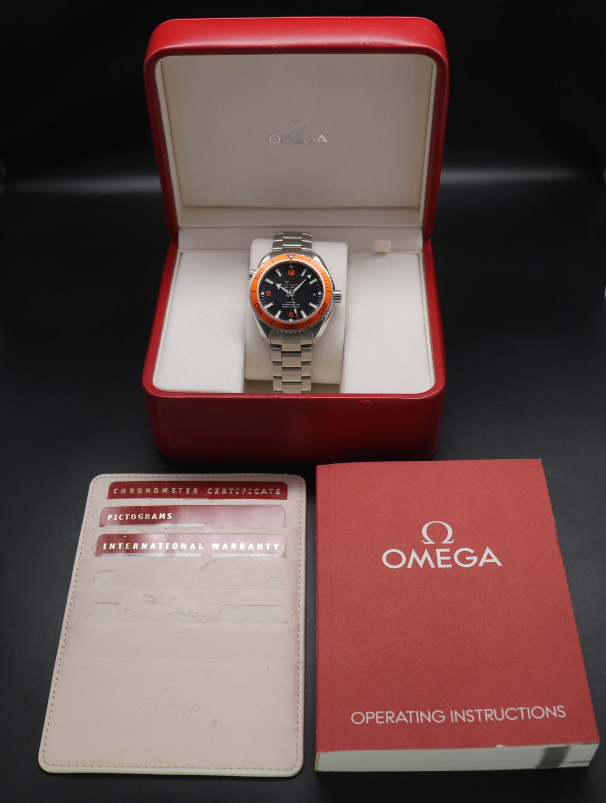 Omega Seamaster Planet Ocean 232.30.42.21.01.002 Fullset 2012 Box+Papers