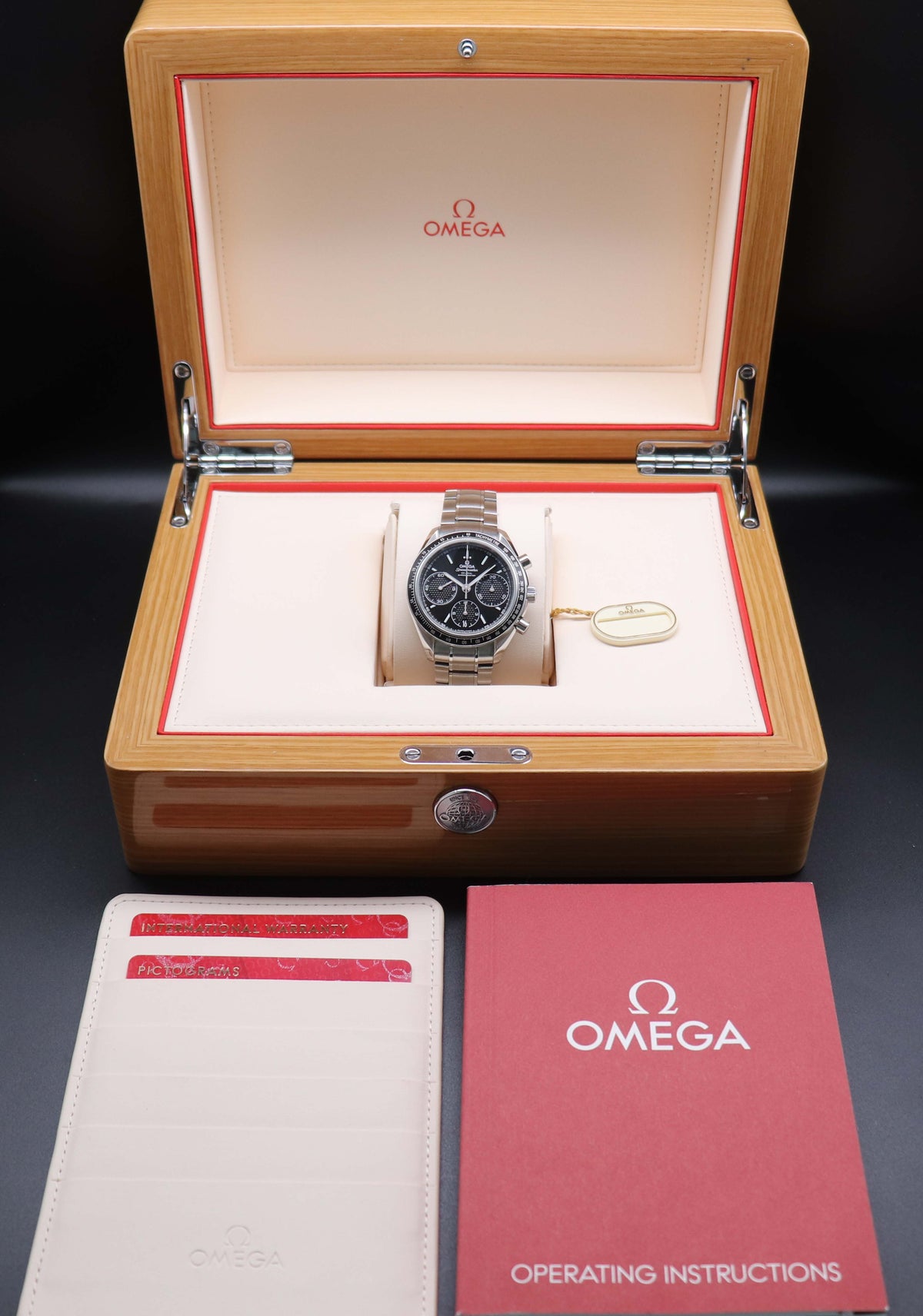 Omega Speedmaster Racing 326.30.40.50.01.001 Fullset 2021 Box+Papers