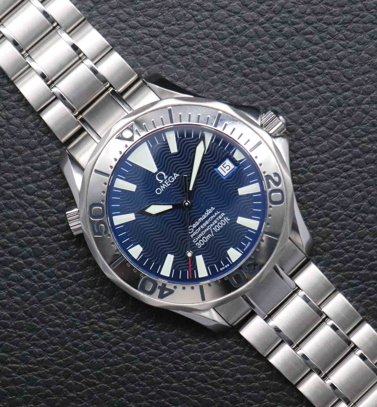 Omega Seamaster Diver 2255.80 Blue Dial 2007