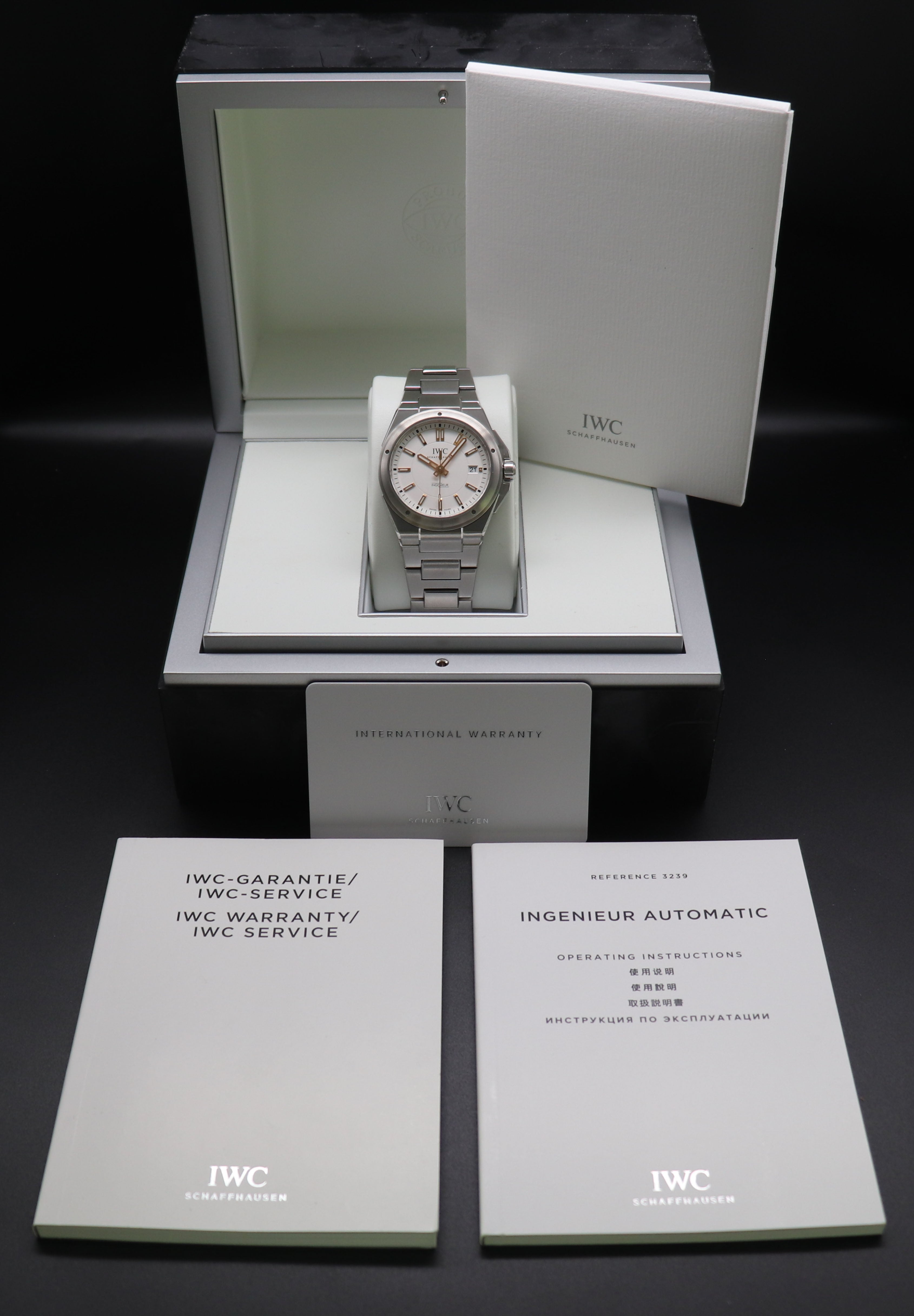 IWC Ingenieur IW323906 Fullset 2021 Box+Papers