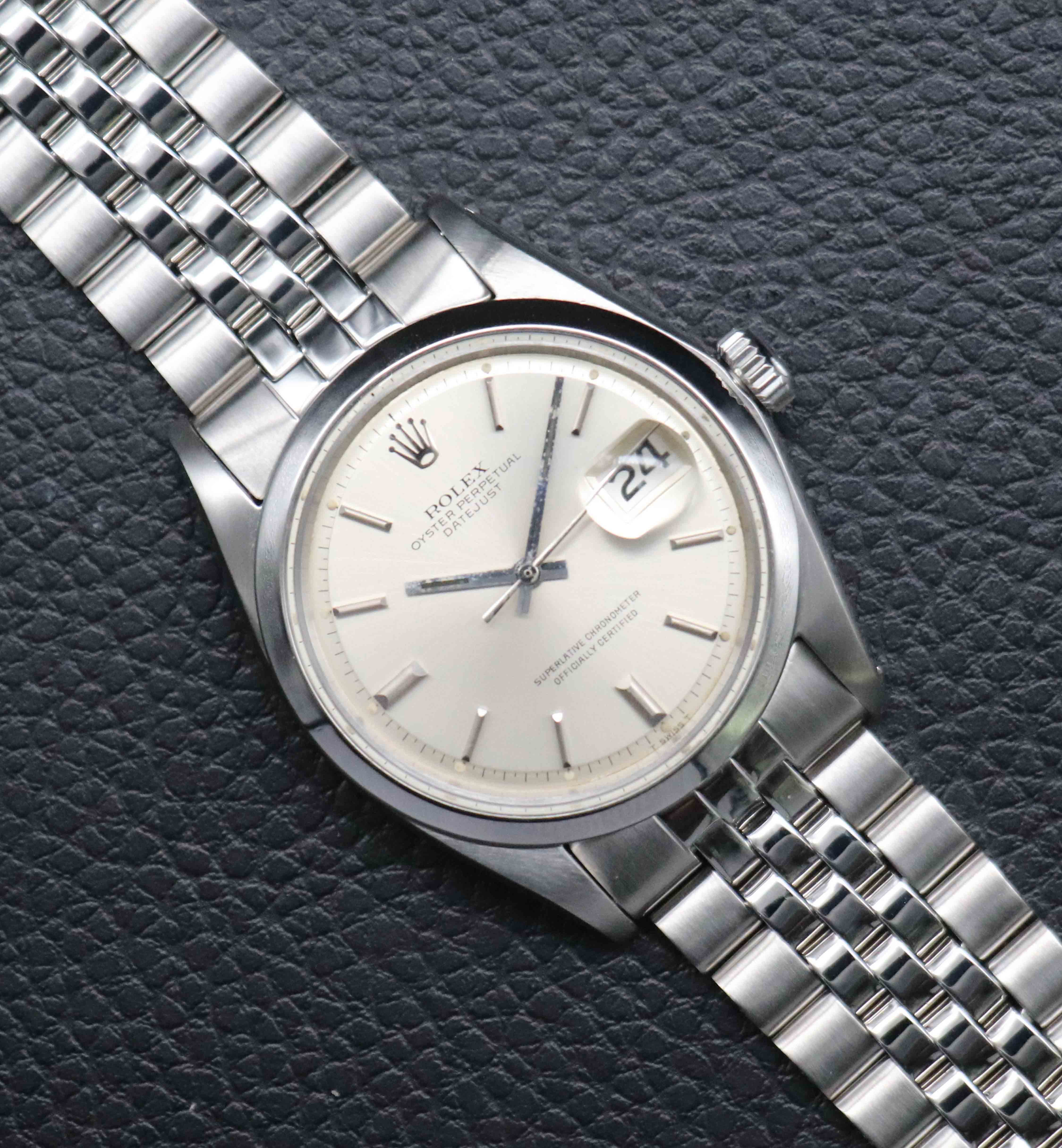 Rolex Datejust 1600 Silver Dial 1968