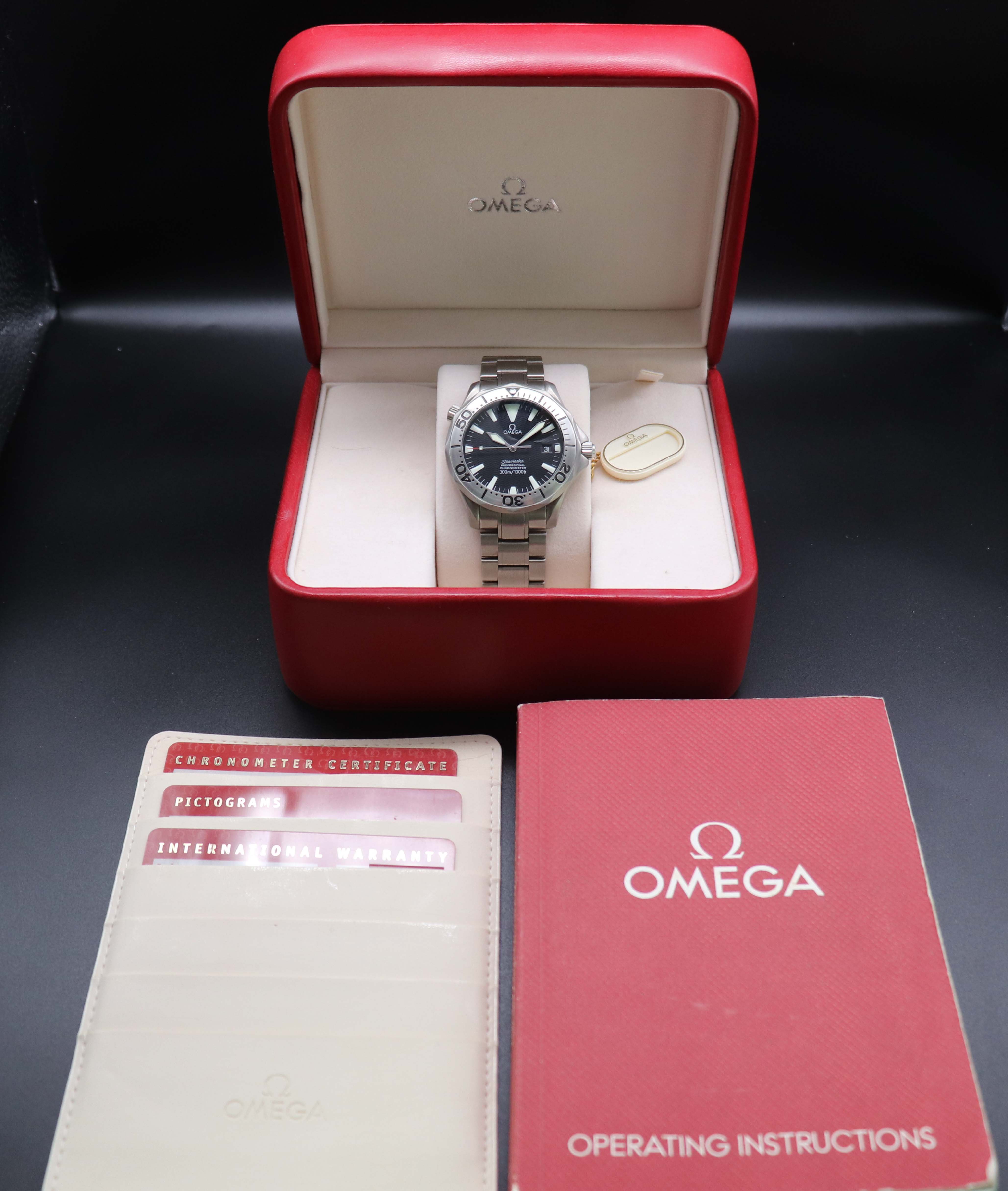 Omega Seamaster 300 2231.50 Fullset 2008 Box+Papers