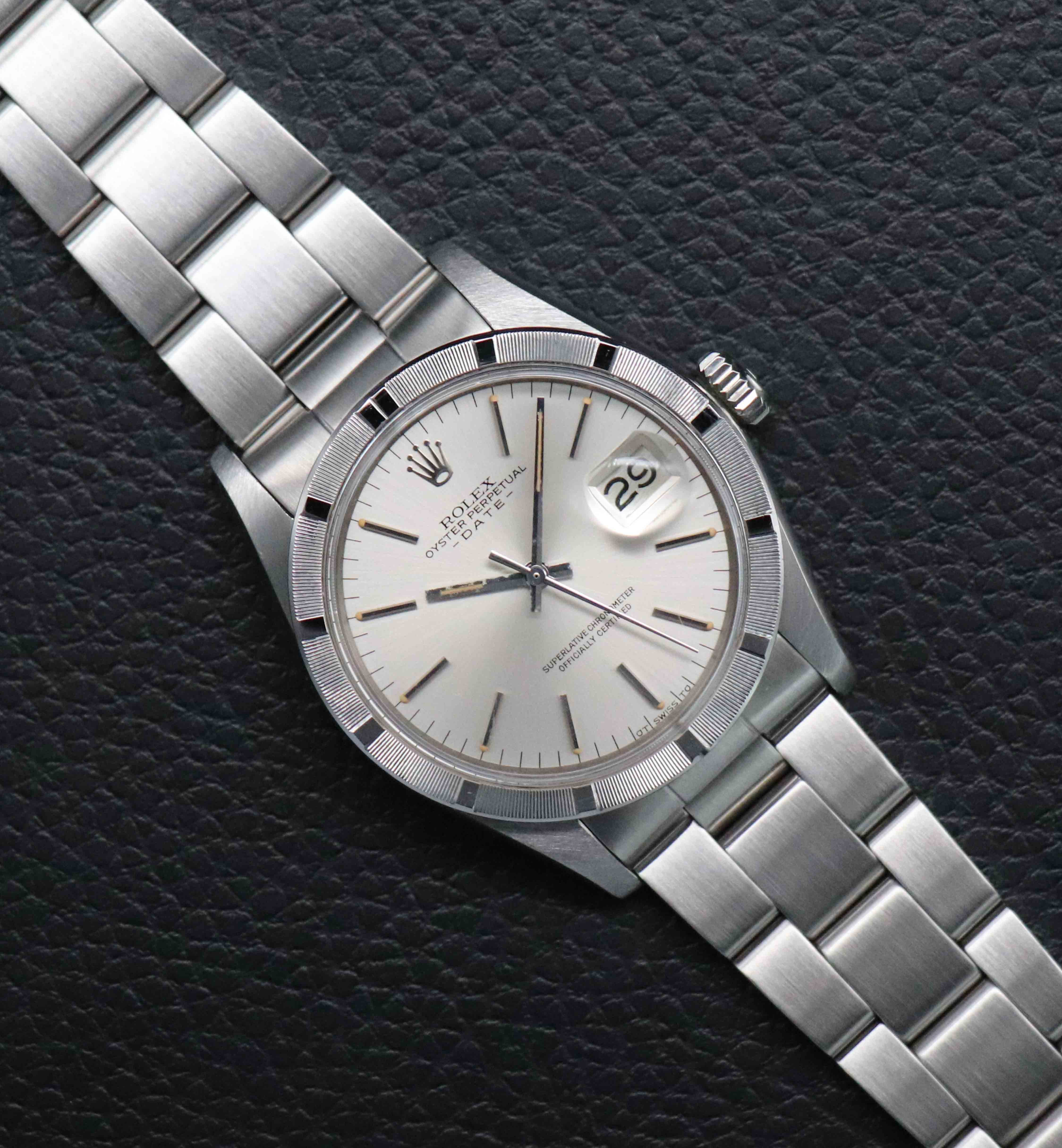 Rolex Date 1501 Silver Dial 1975