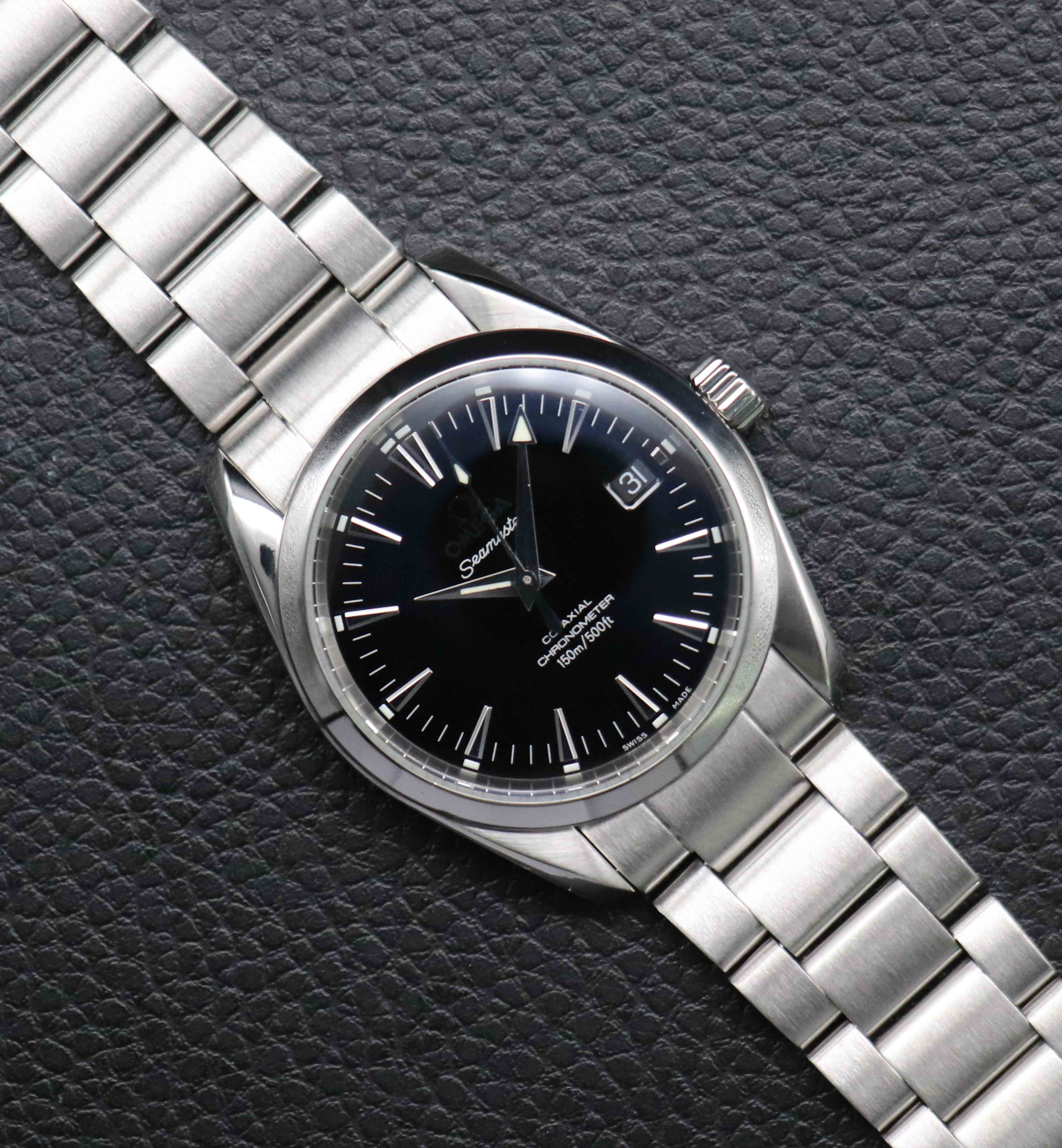 Omega Seamaster Aqua Terra 2504.50 Black Dial 2006