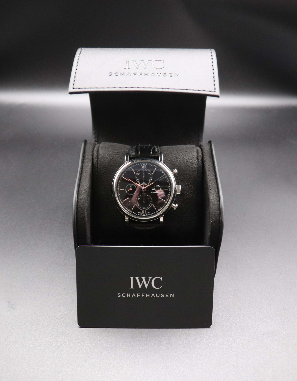 IWC Portofino Chronograph IW391029 Fullset 2019 Box+Papers