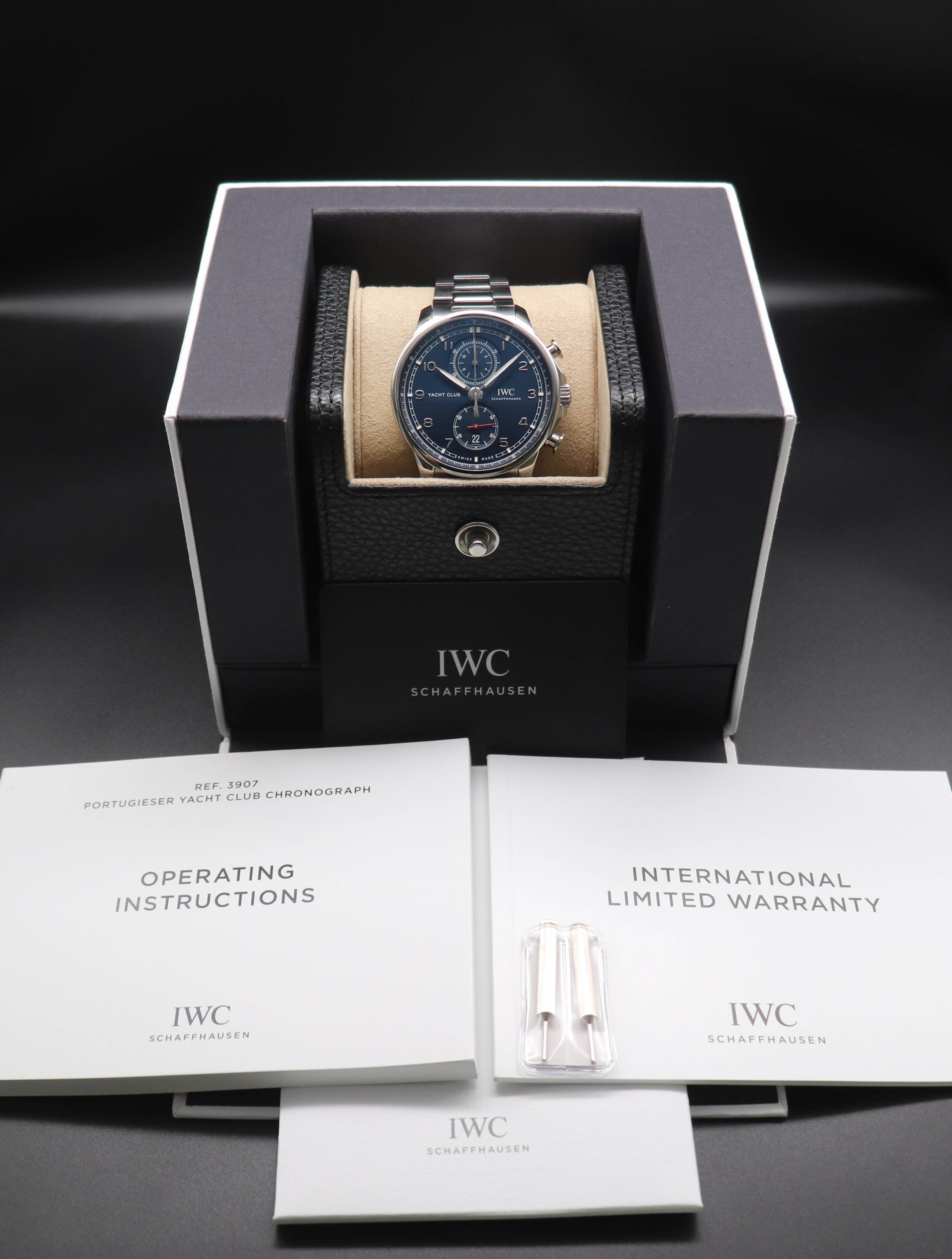 IWC Portugaise Yacht Club Chronographe IW390701, FULLSET 2023, coffret + PAPERS