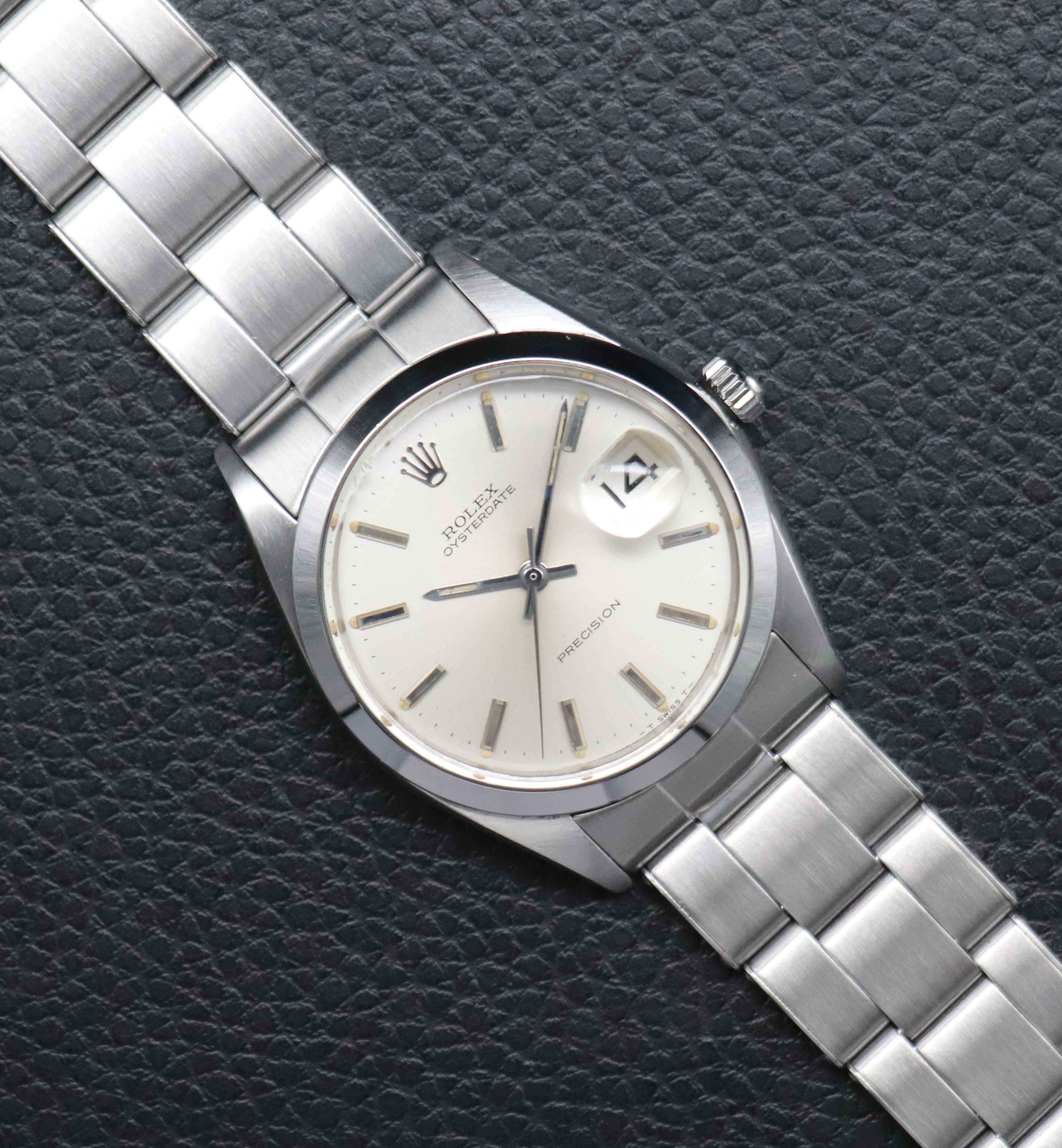 Rolex Oysterdate 6694 with Silver Dial, 1968