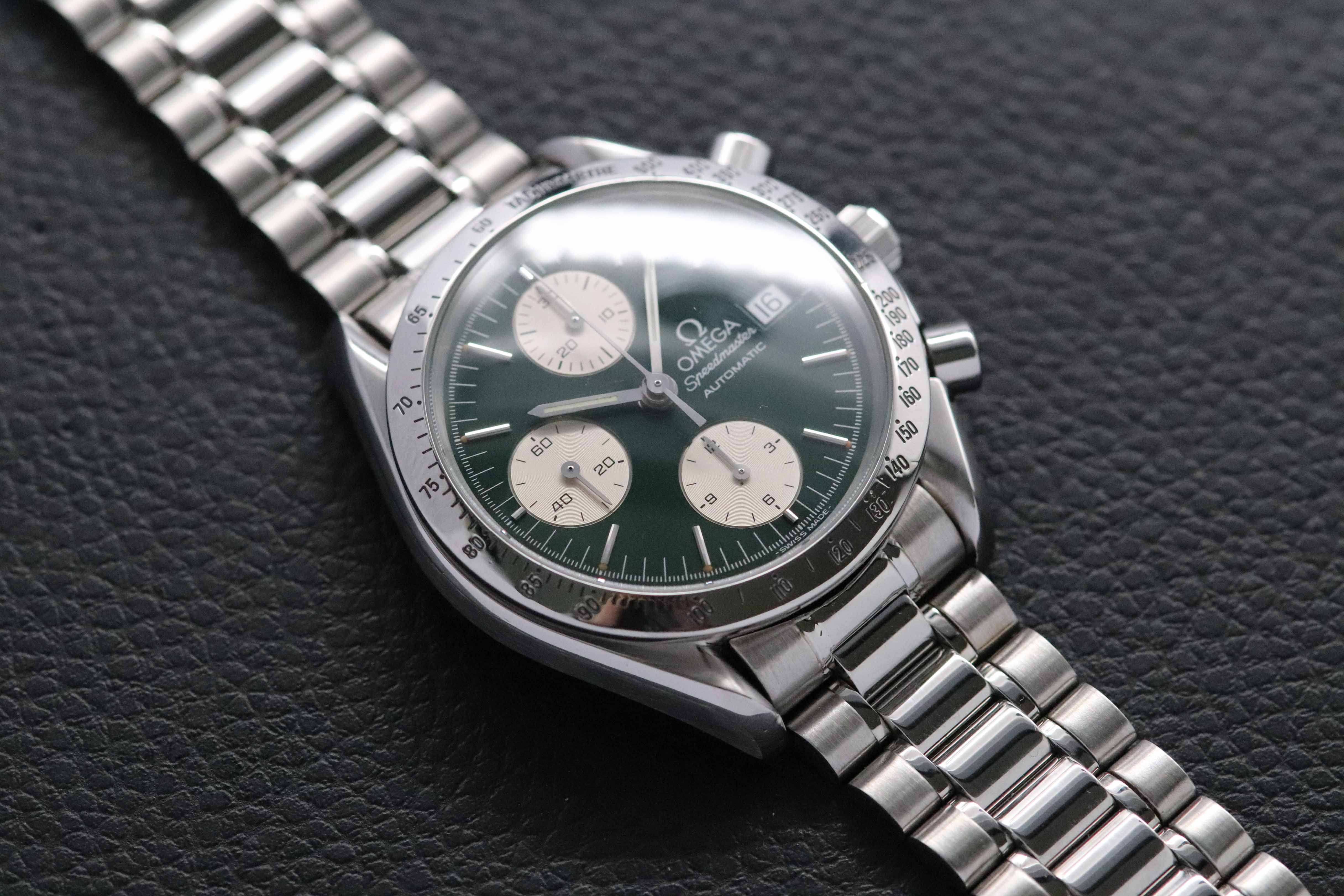 Omega Speedmaster Date 3511.70 Green Dial 1995