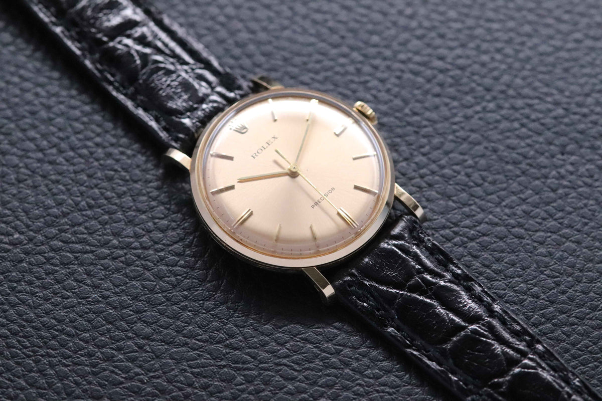 Rolex Precision 9659 Champagne Dial 1964