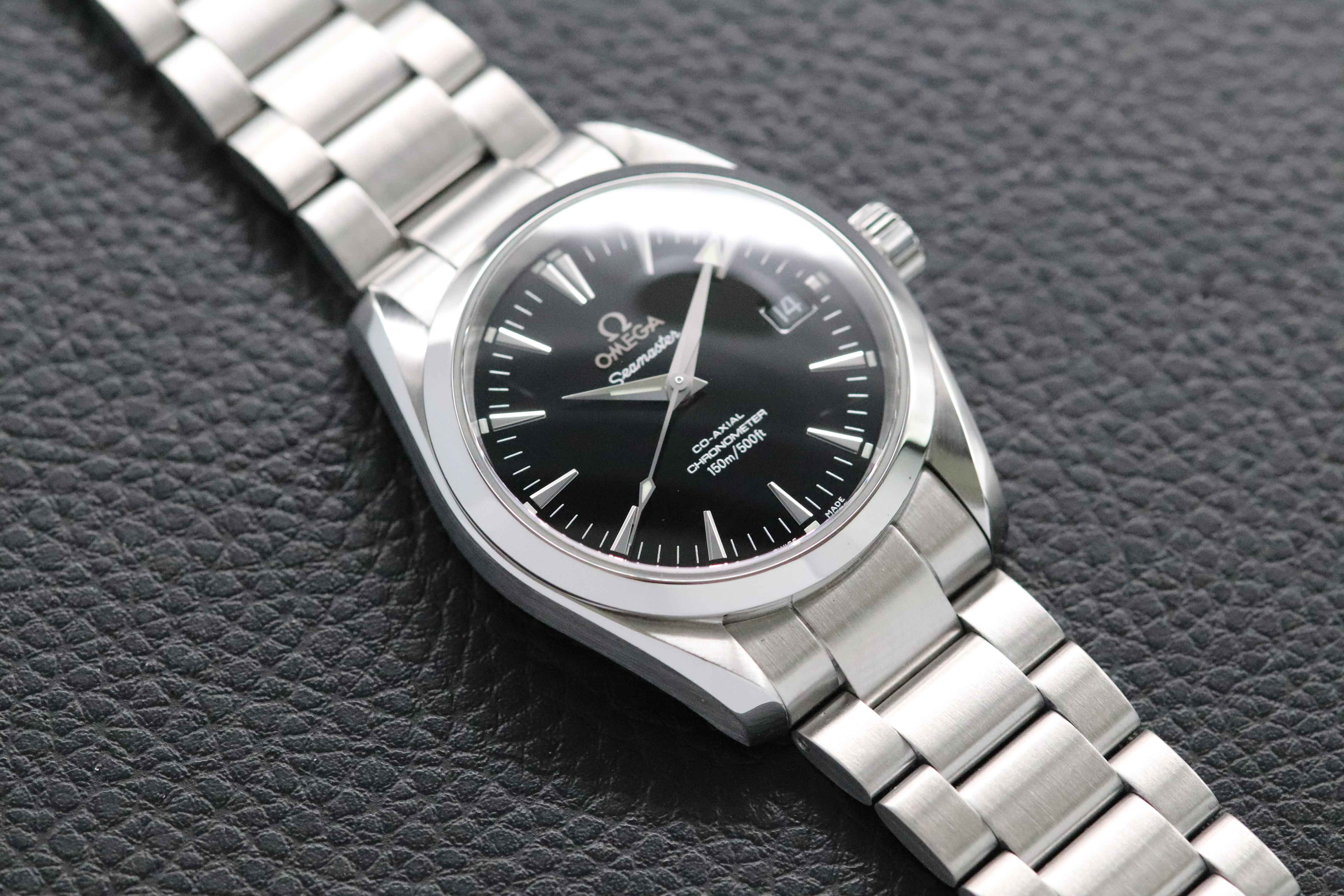 Omega Seamaster Aqua Terra 2504.50 cadran noir 2006