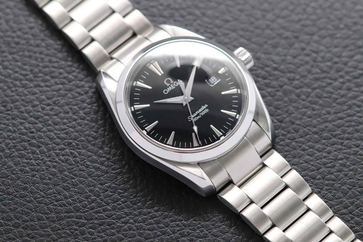 Omega Seamaster Aqua Terra 2518.50 Black Dial 1998