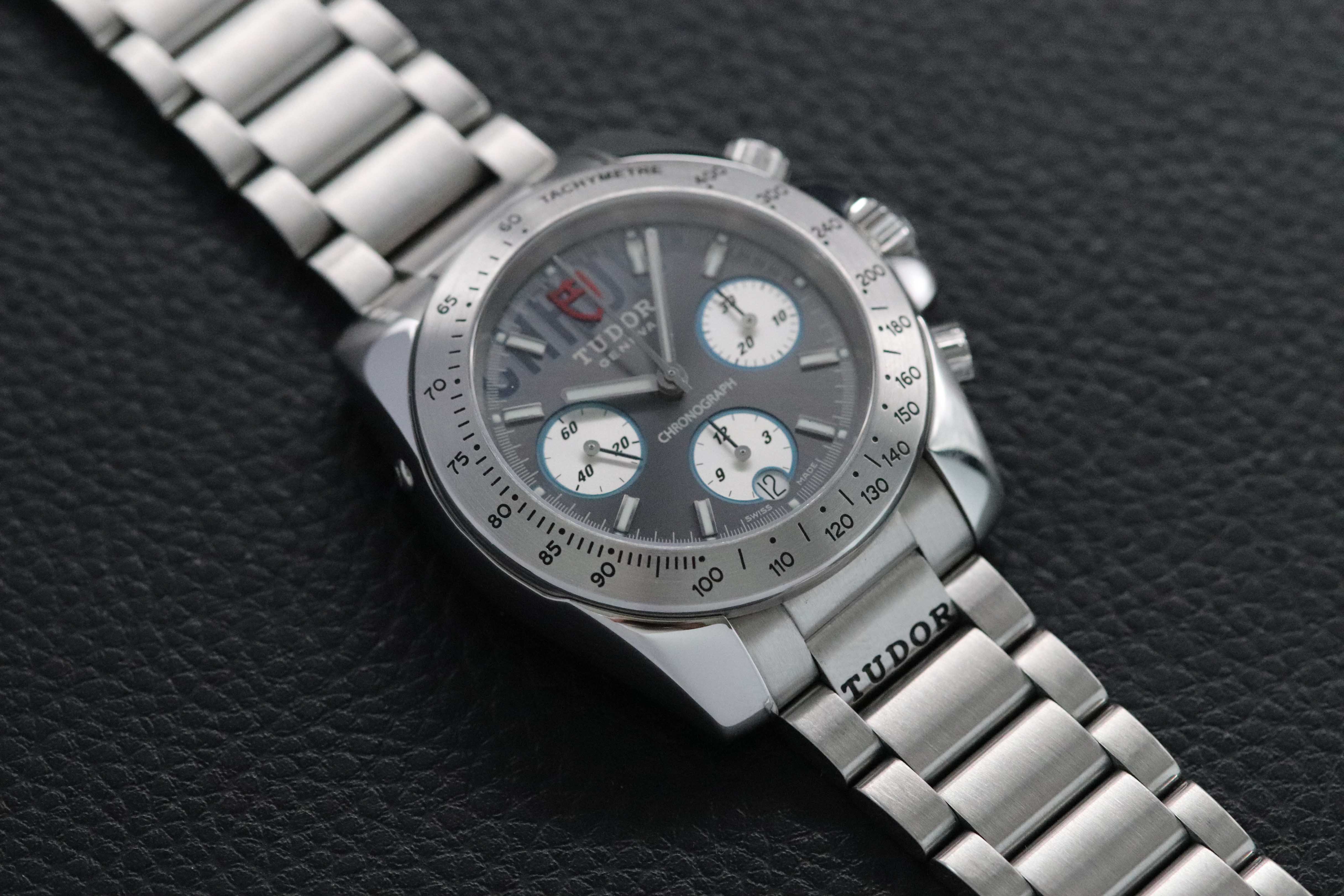 Tudor Sport Chronograph 20300 Silver Dial 2009