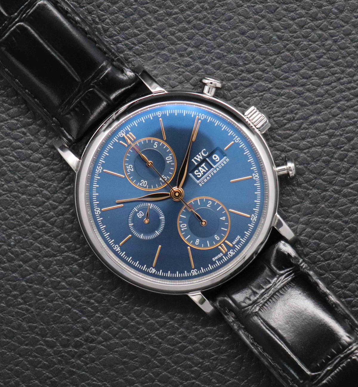 IWC Portofino Chronograph IW391036 Fullset 2020 Box+Papers