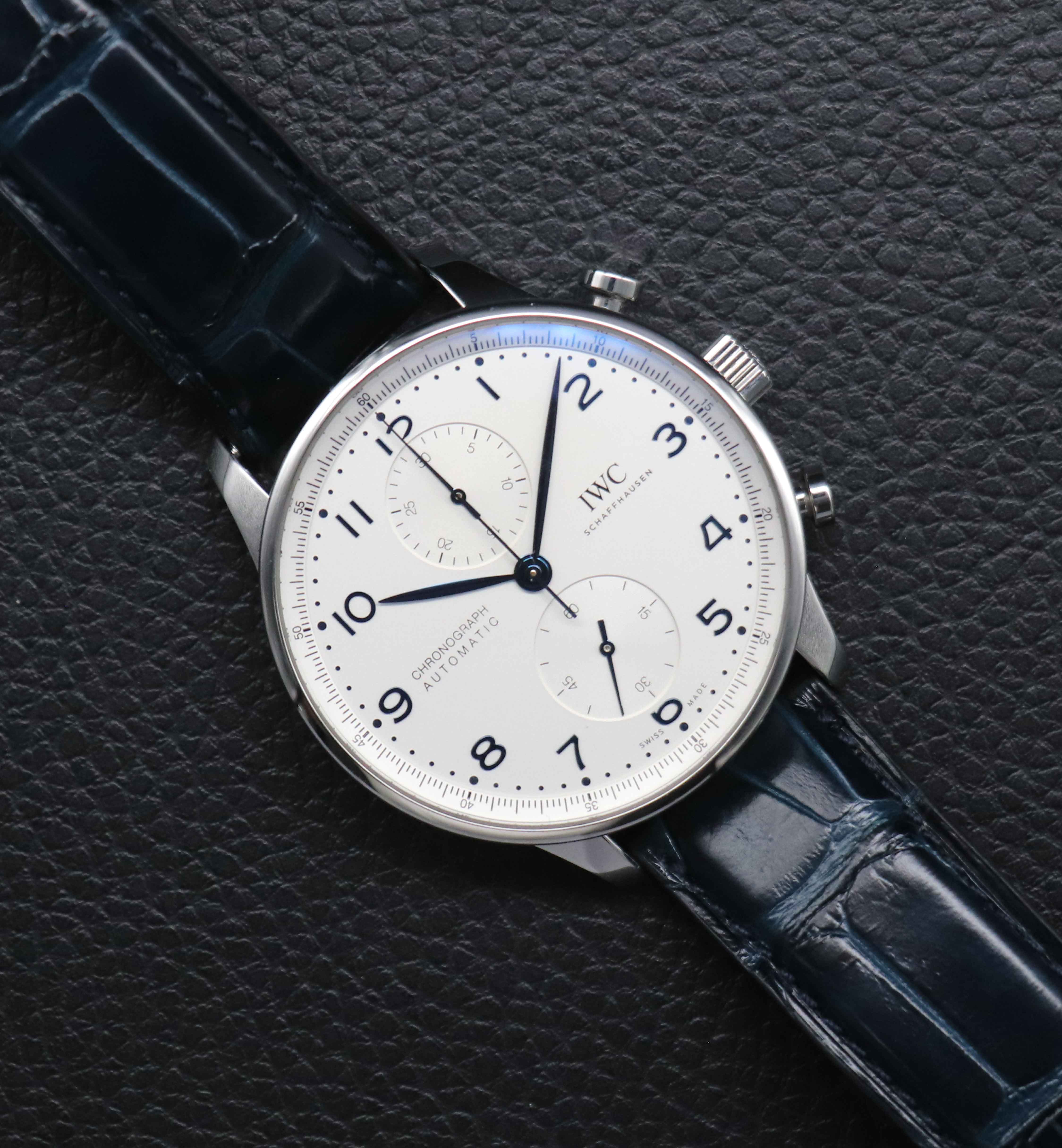 IWC Portugieser Chronograph IW371605 Fullset 2023 Box+Papers