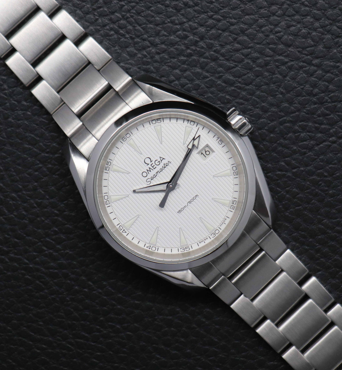 Omega Aqua Terra 231.10.39.60.02.001 Silver Dial 2017 Papers