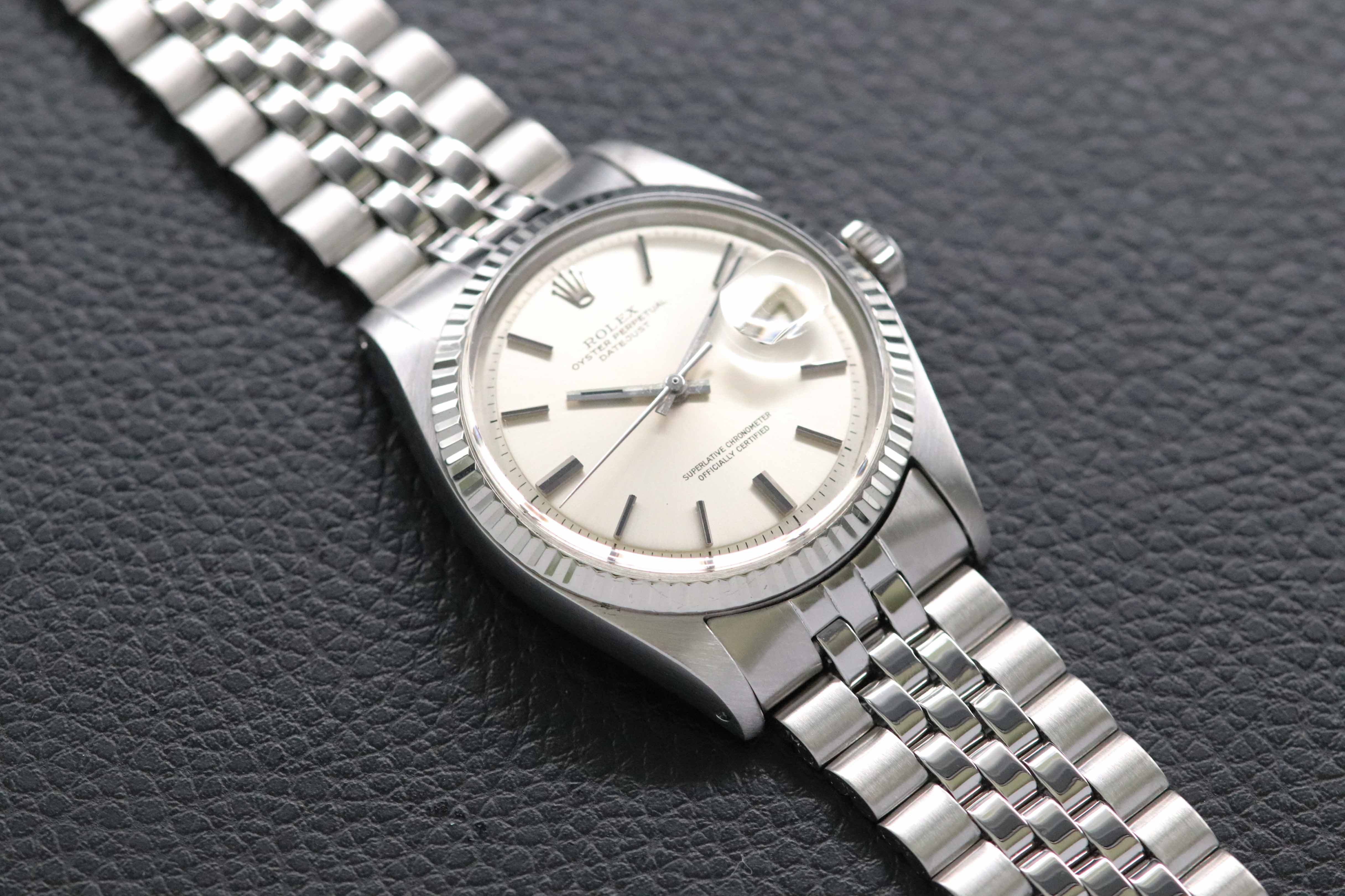 Rolex Datejust 1601 Silver Dial 1970