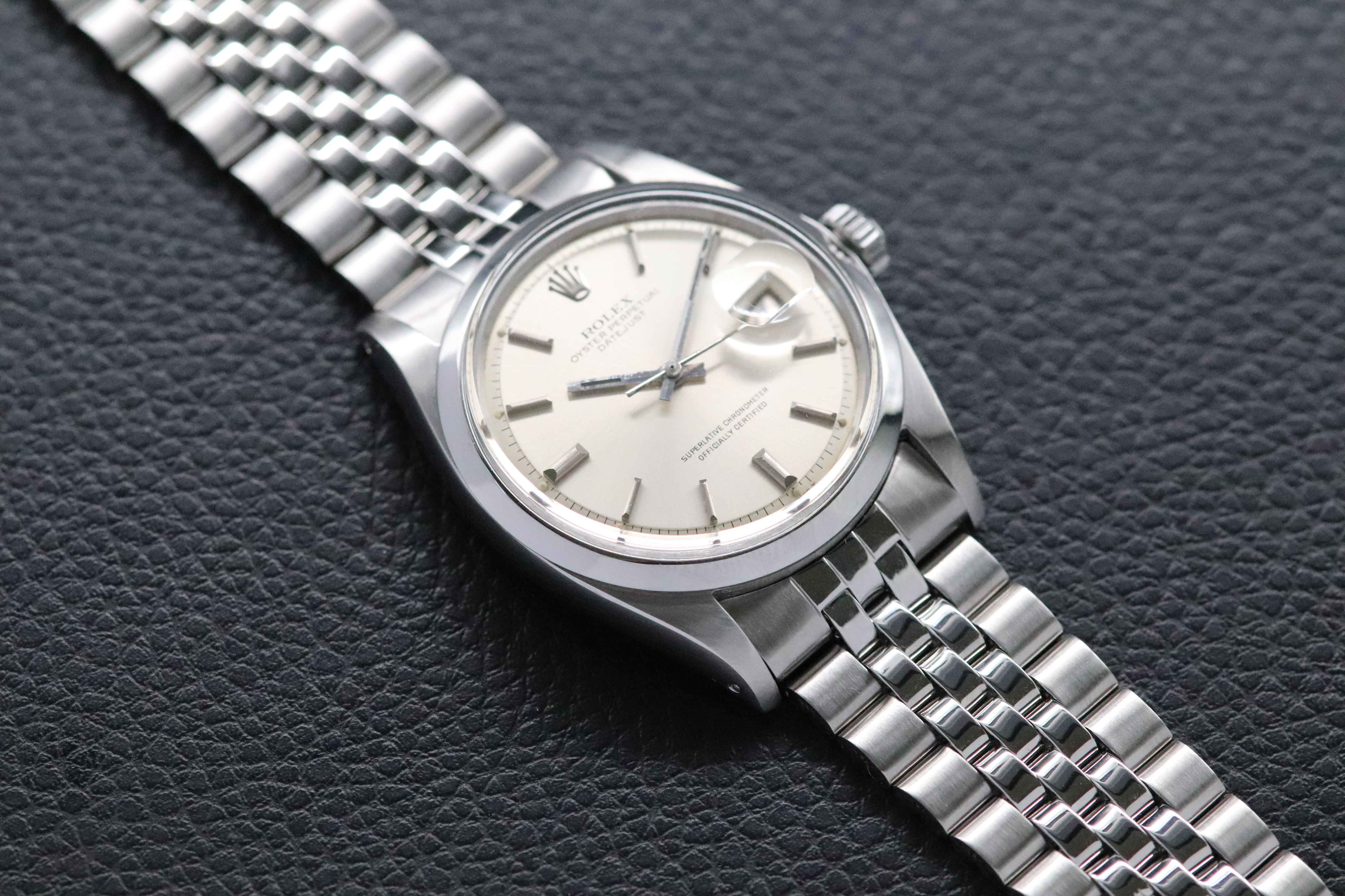 Rolex Datejust 1600 Silver Dial 1968