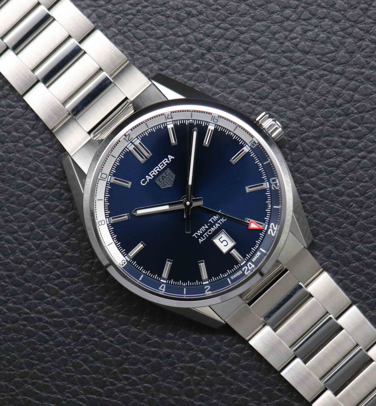 Tag Heuer Carrera Twin-Time WBN201A Fullset 2024 Box+Papers