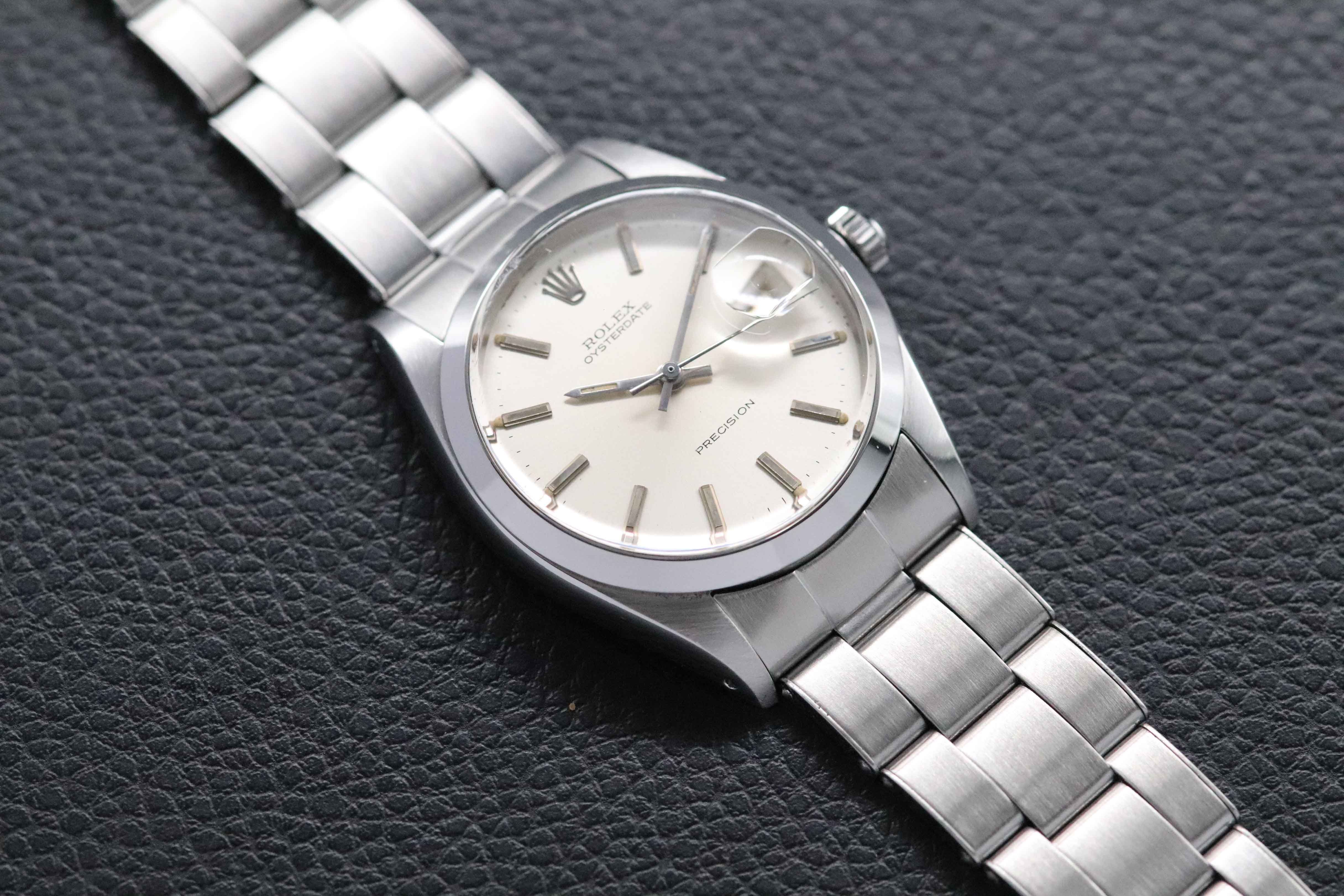 Rolex Oysterdate 6694 with Silver Dial, 1968