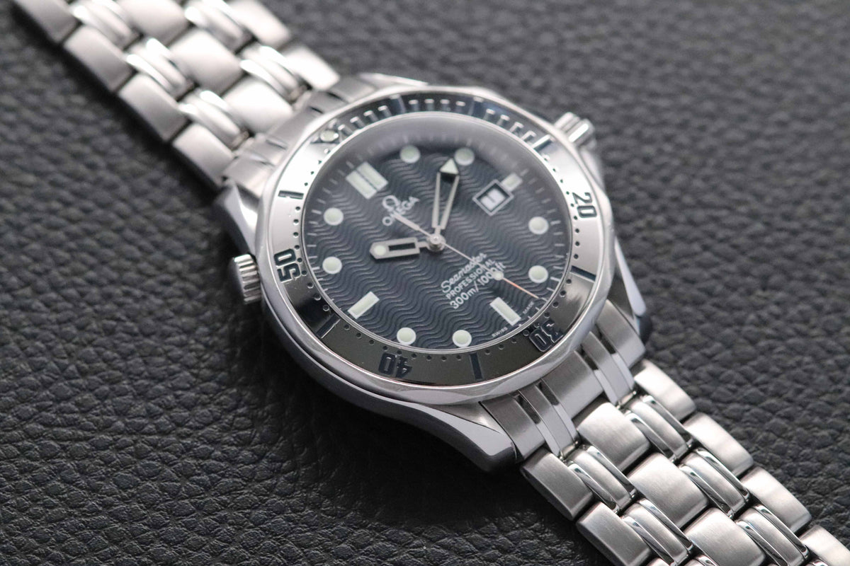 Omega Seamaster 300 2542.80 Blue Dial 1998