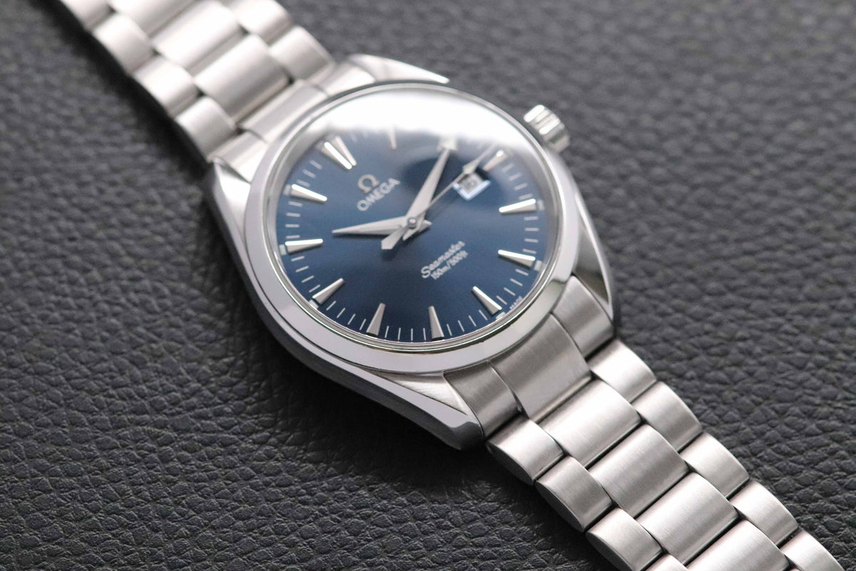 Omega Seamaster Aqua Terra 2517.80 Blue Dial 1998