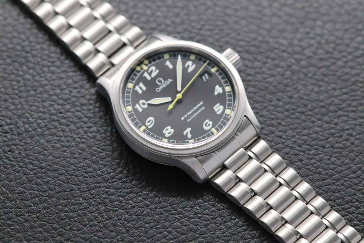 Omega Dynamic 5200.50 Black Dial 1998