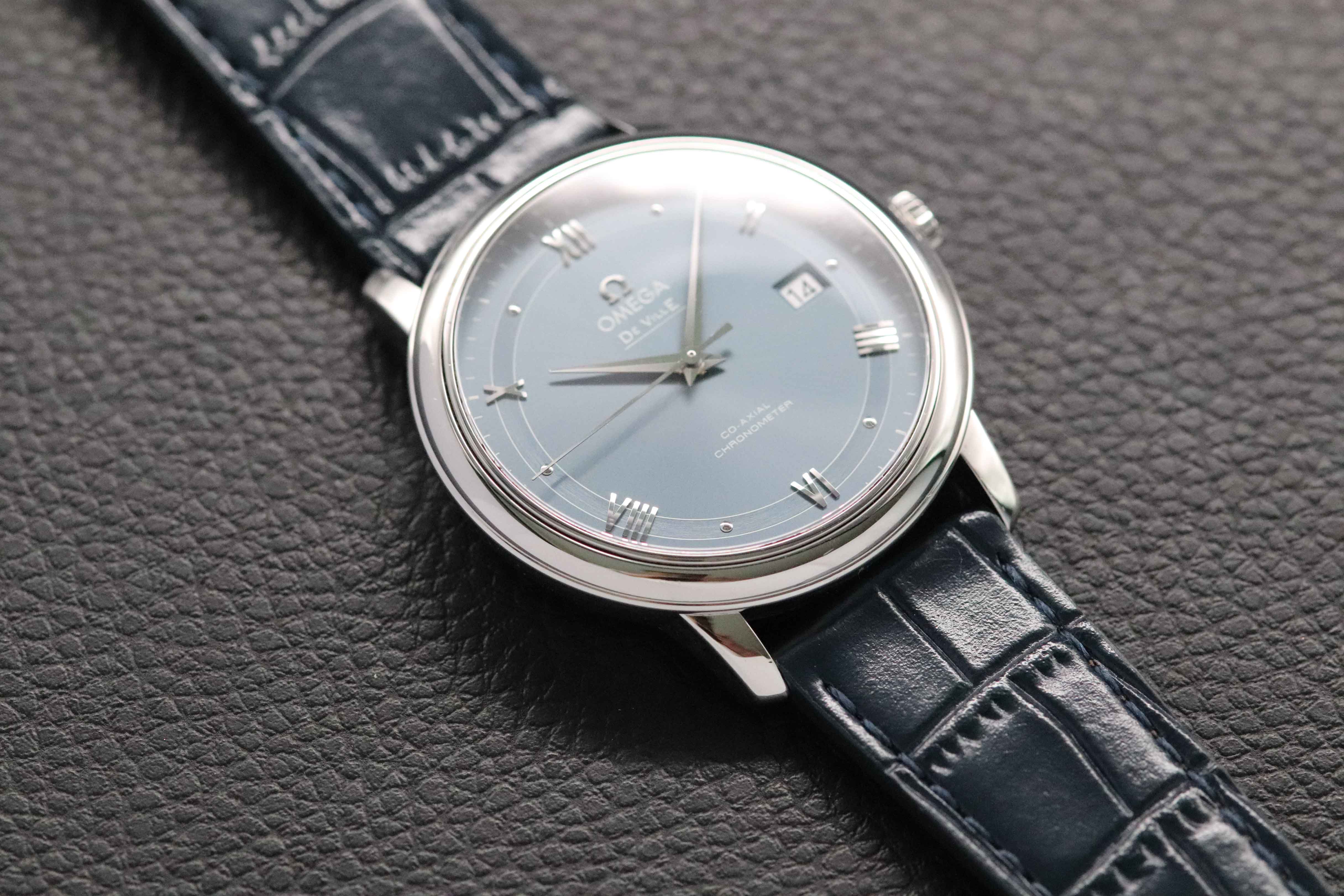 Omega De Ville Prestige 424.13.40.20.03.002 Esfera plateada 2018