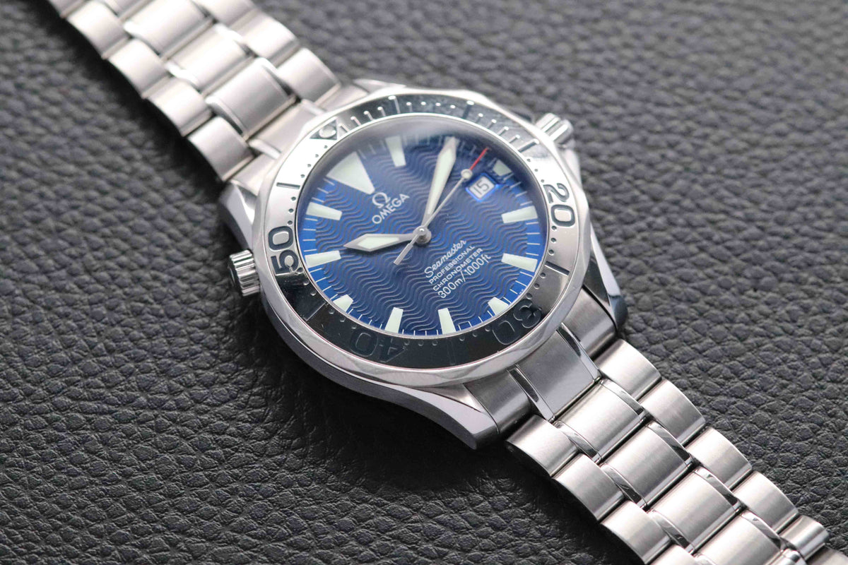 Omega Seamaster Diver 2255.80 Blue Dial 2007