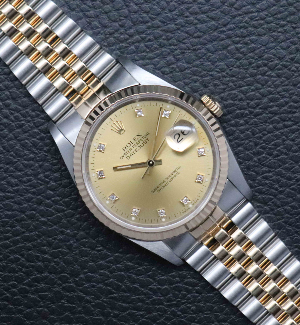Rolex Datejust 16233G Fullset 1992 Box+Papers