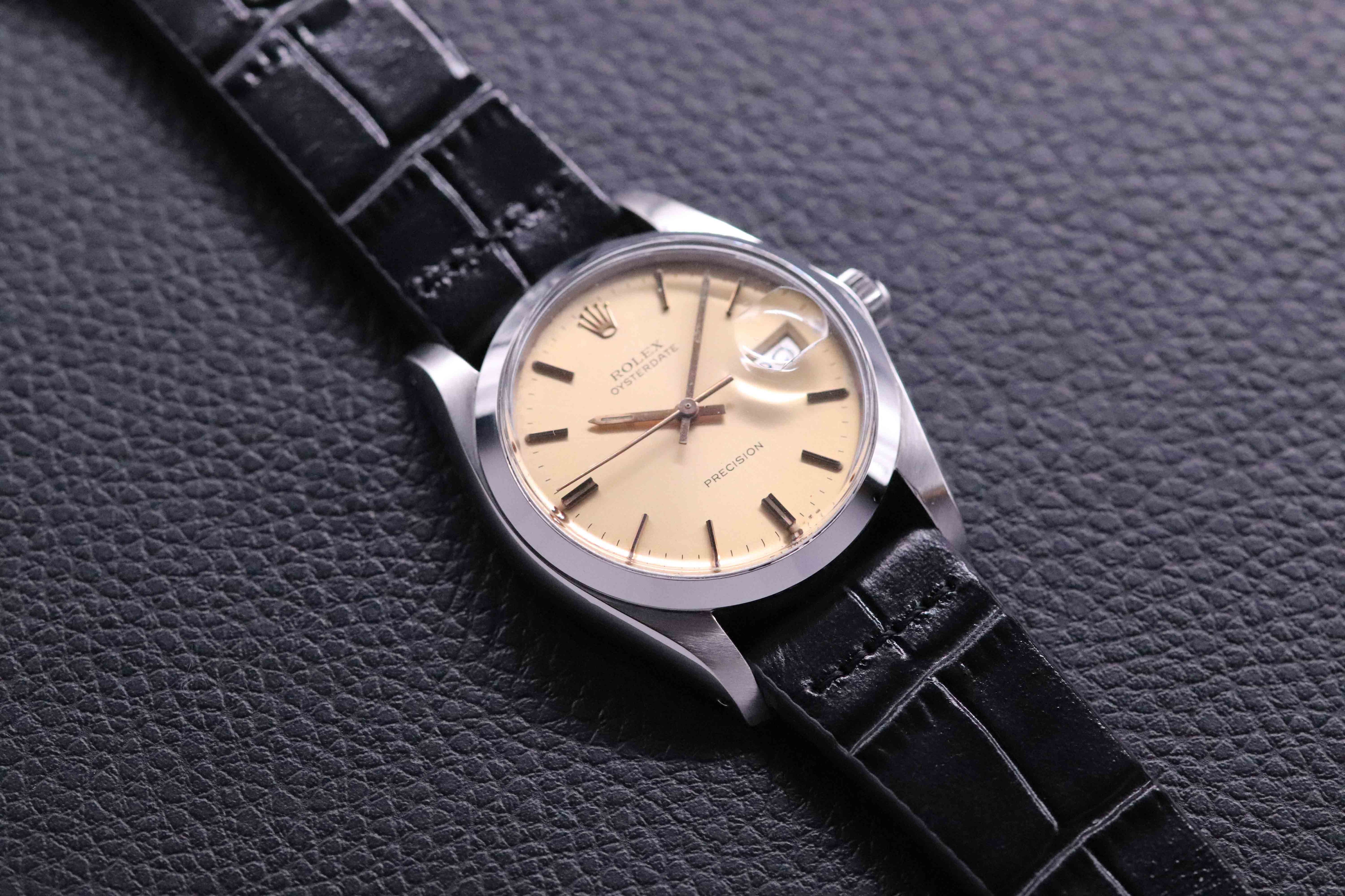 Rolex Oysterdate 6694 Champagne Dial 1960