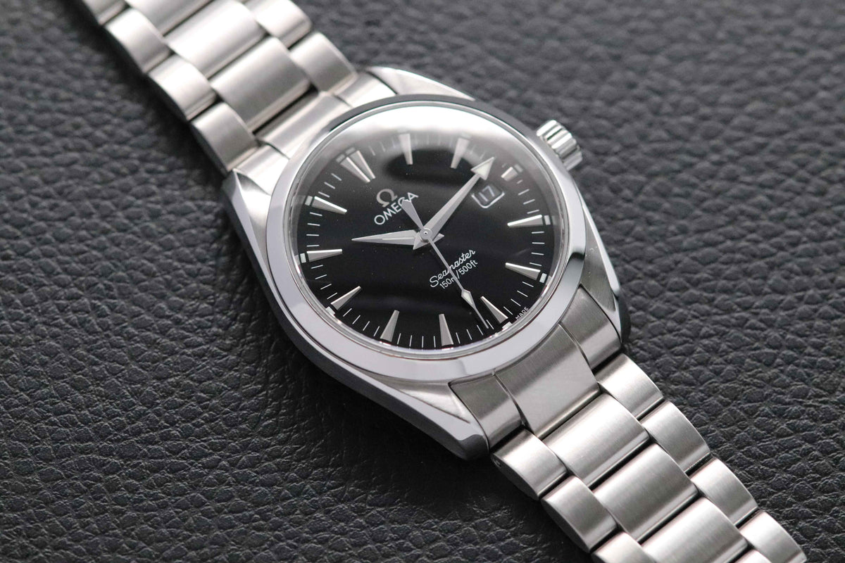 Omega Seamaster Aqua Terra 2518.50 Black Dial 1998