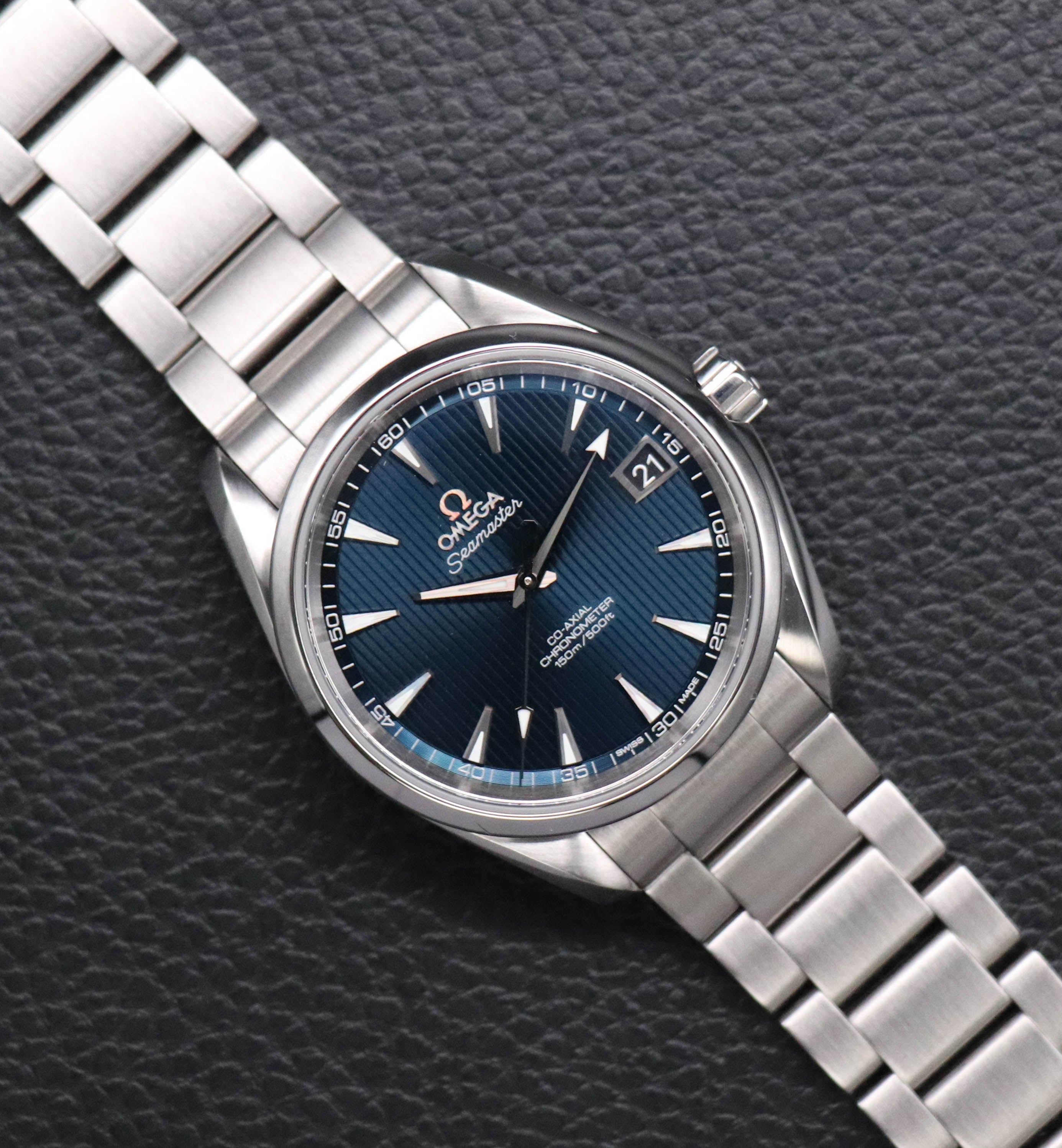 Omega Seamaster Aqua Terra 231.10.39.21.03.001 James Bond Skyfall 2020 Papers