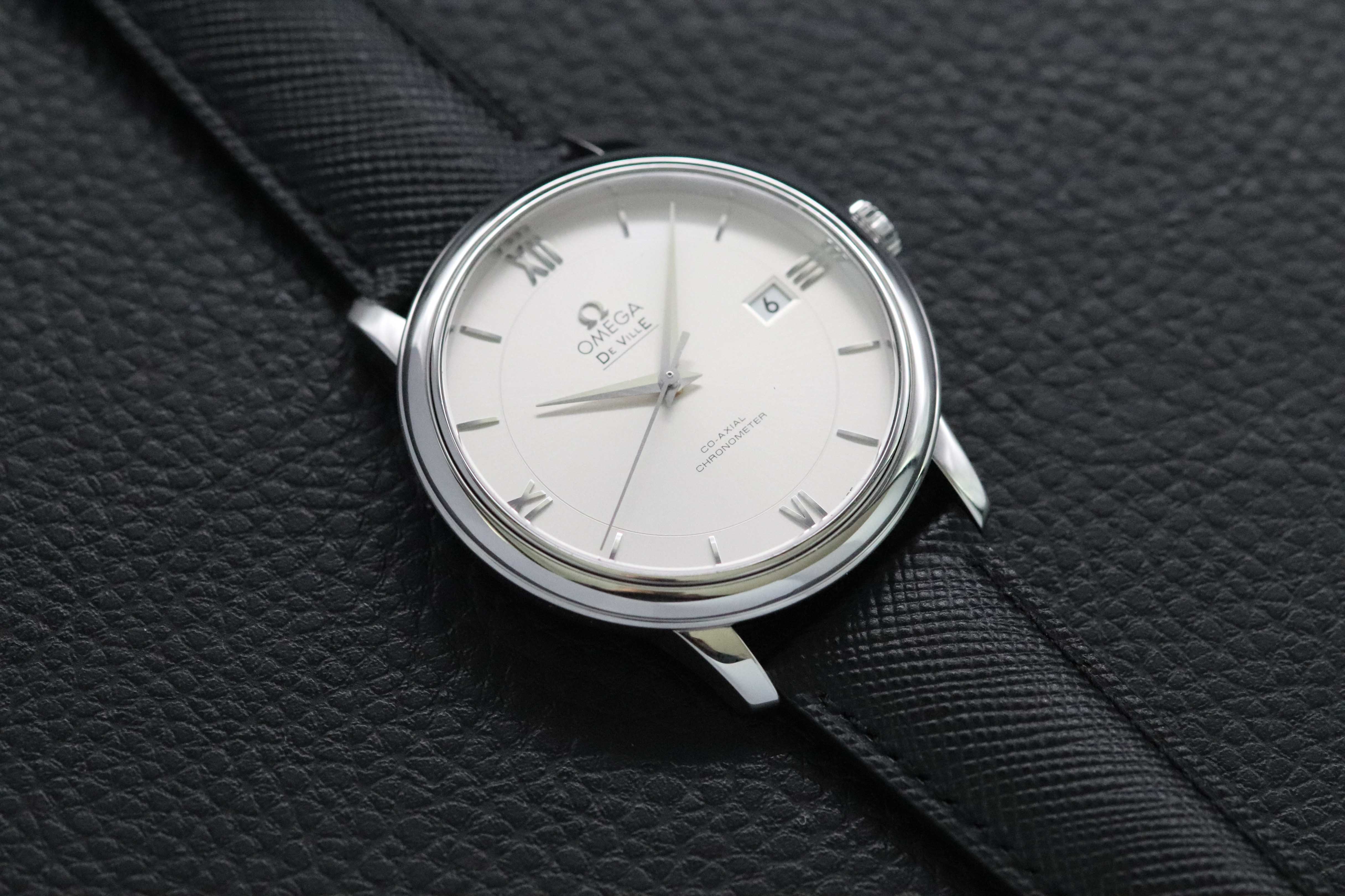 Omega De Ville Prestige 424.13.40.20.02.001 Silver Dial 2014