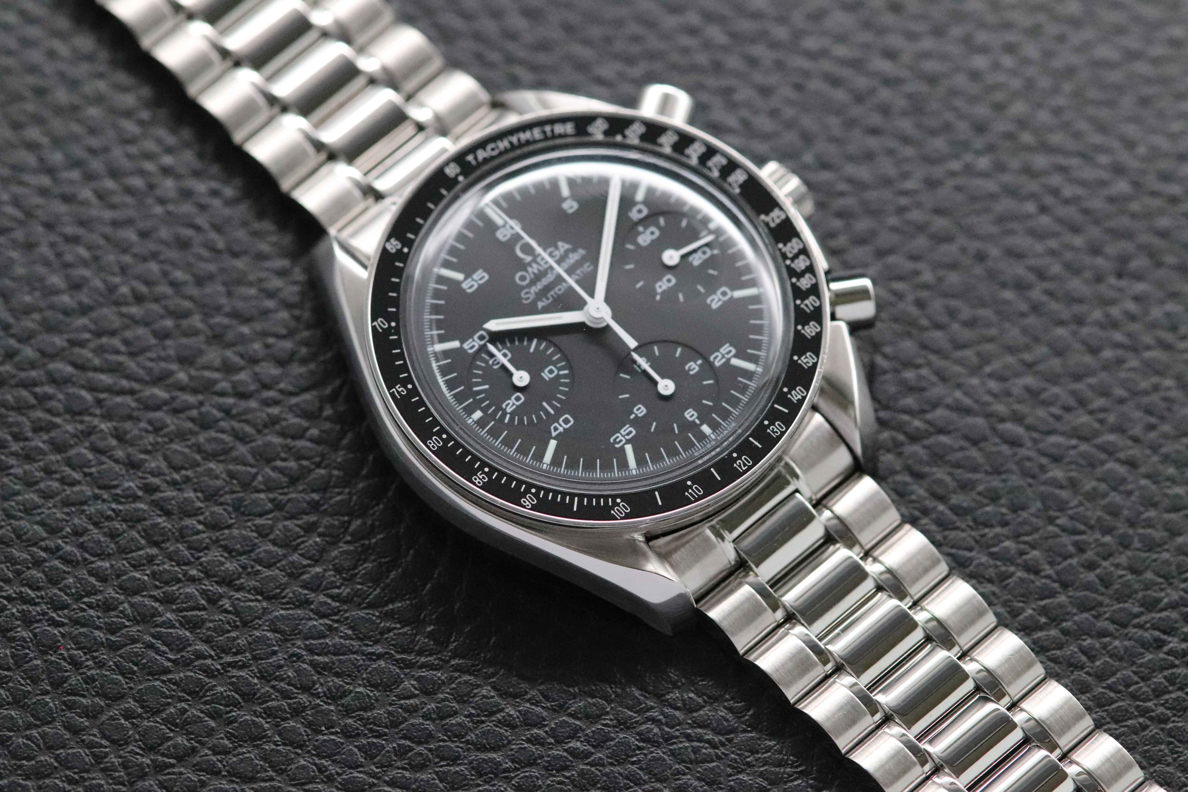 Omega Speedmaster ridotto 3510.50 quadrante nero 1998