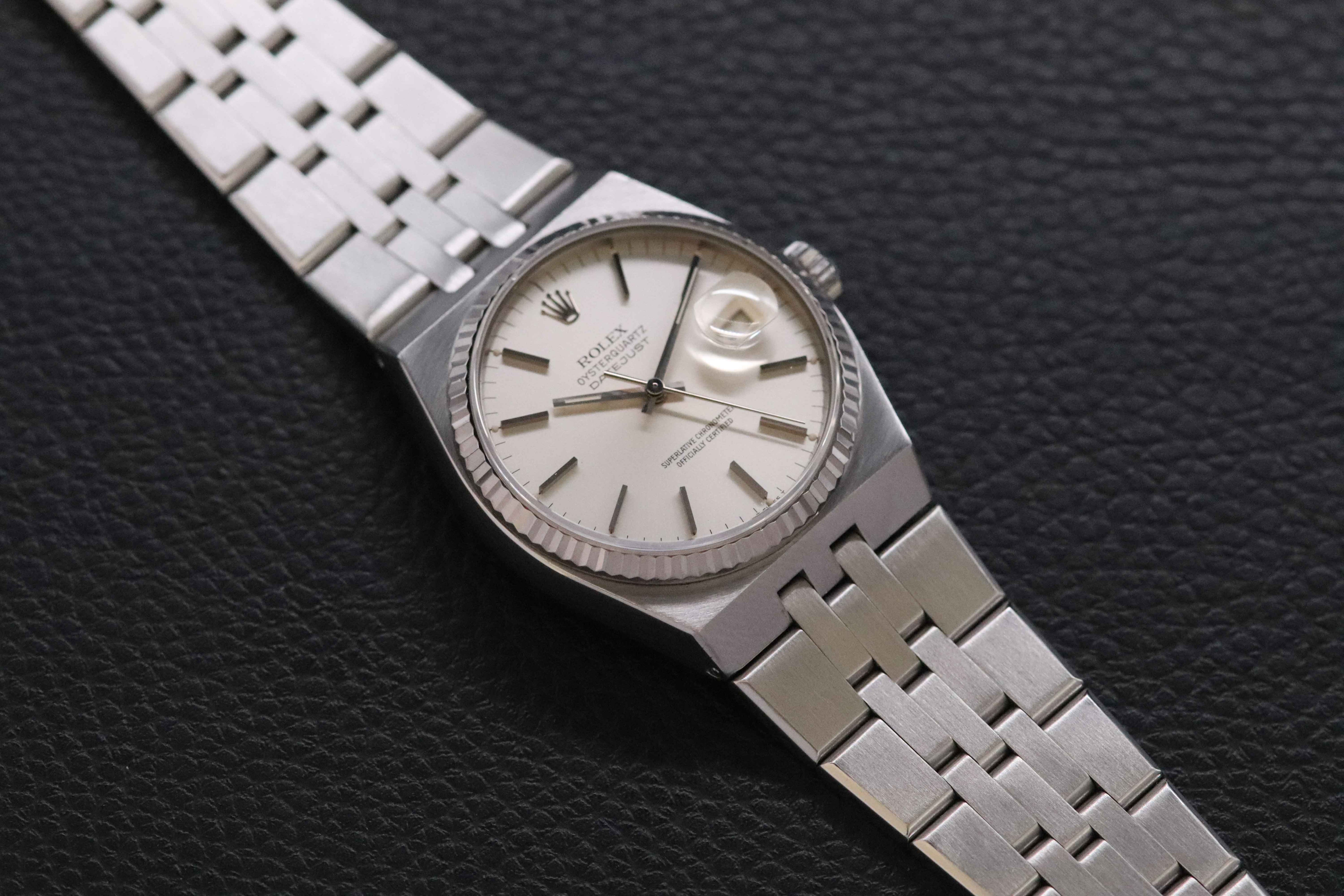 Rolex Datejust Oysterquartz 17014 Silver 1984