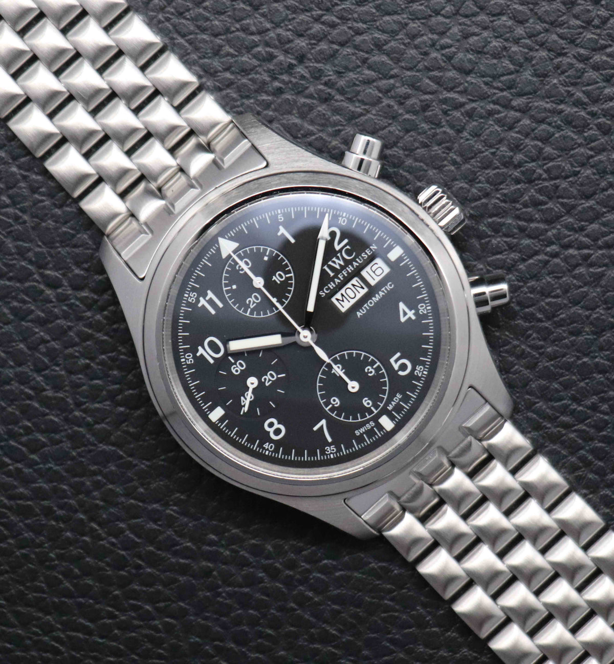 IWC Fliegerchronograph IW370607 Fullset 2002 Box+Papers