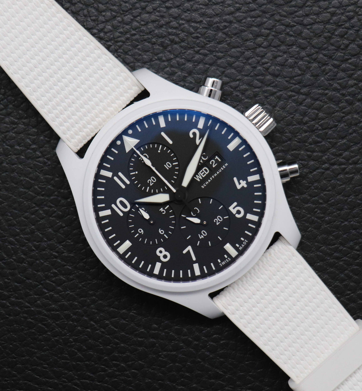 IWC Pilot's Watch Chronograph Top Gun IW389105 Fullset 2024 Box+Papers