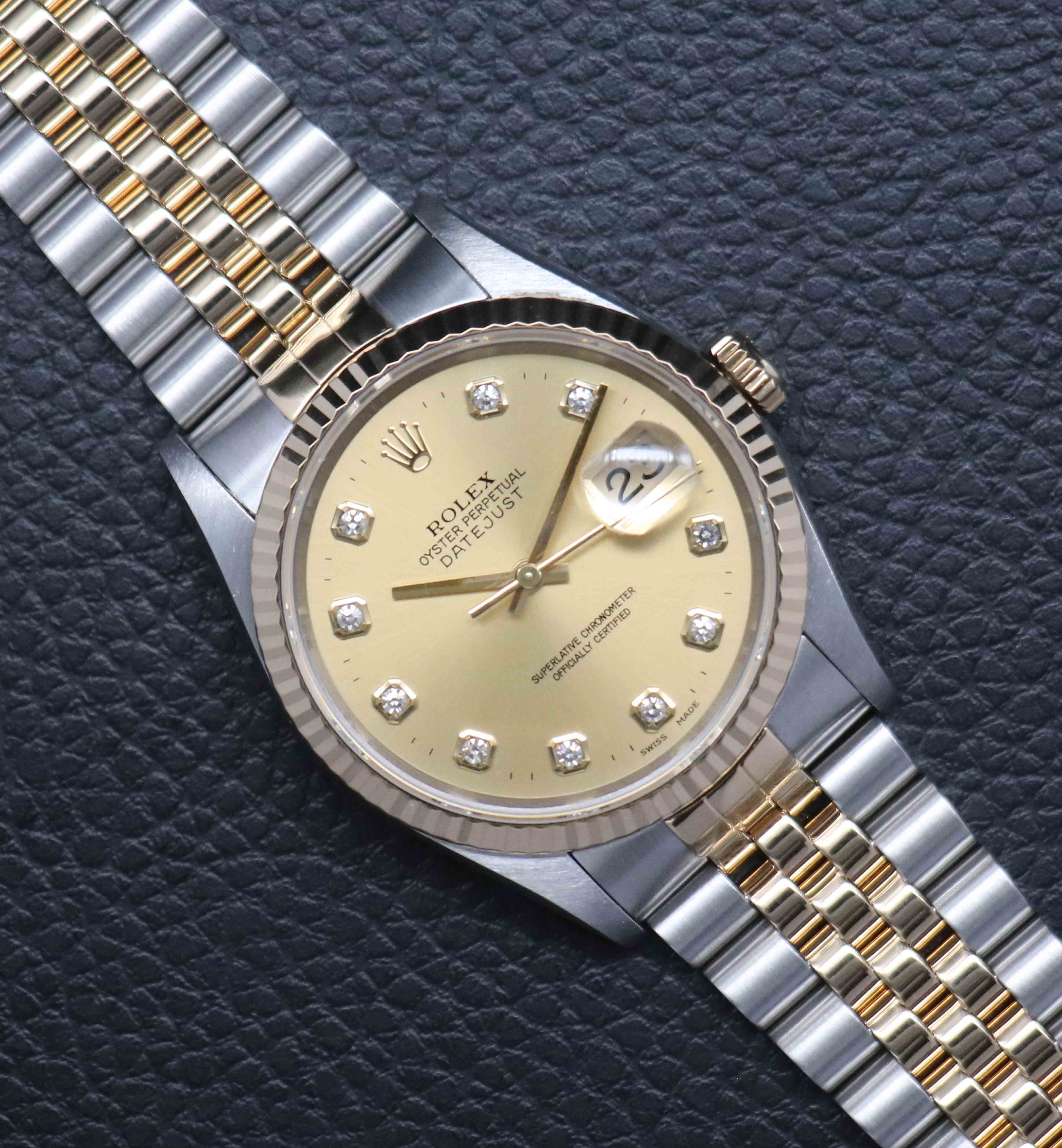 Rolex Datejust 16233G Fullset 1999 Box+Papers
