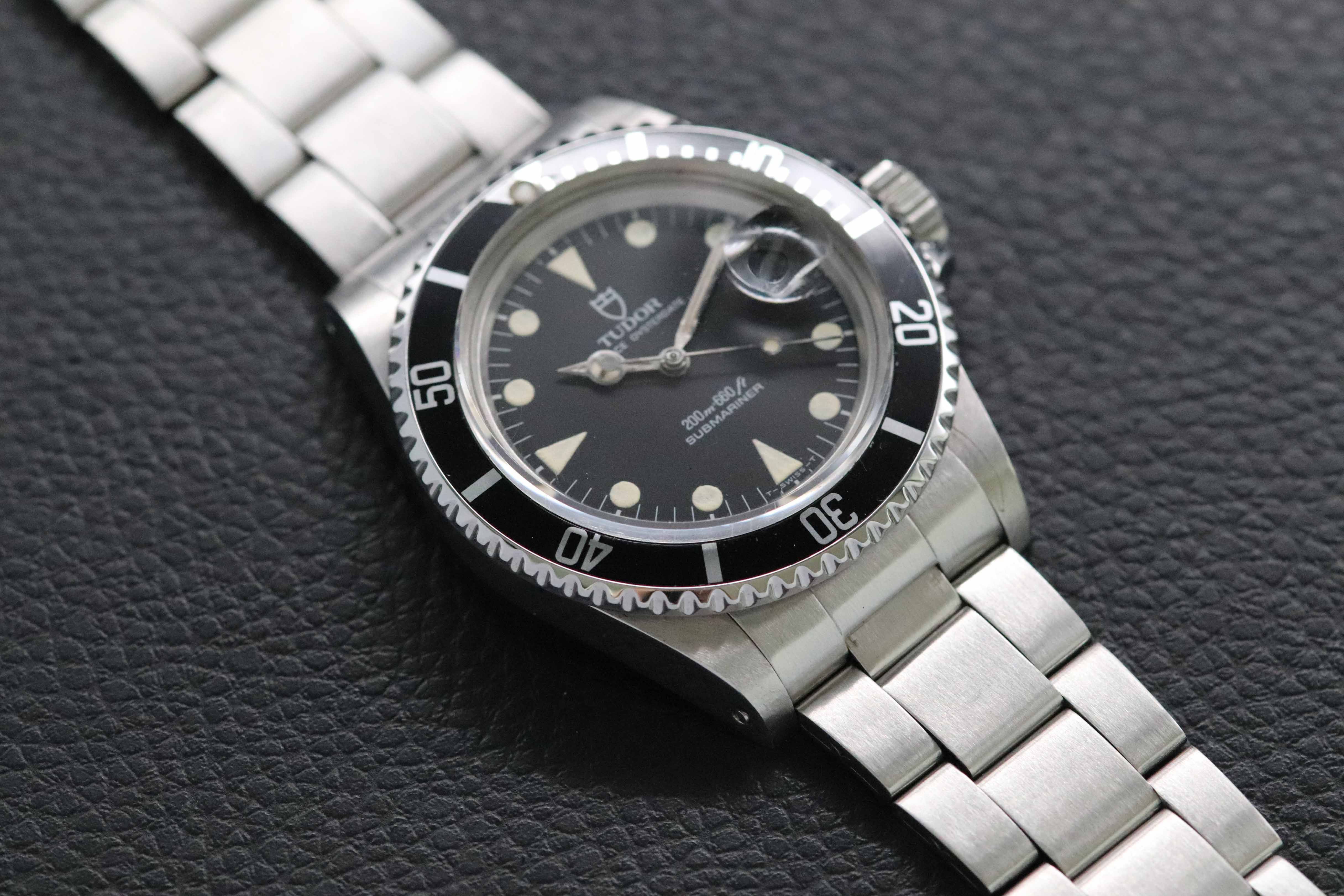 Tudor Submariner 79090 Black Dial 1989