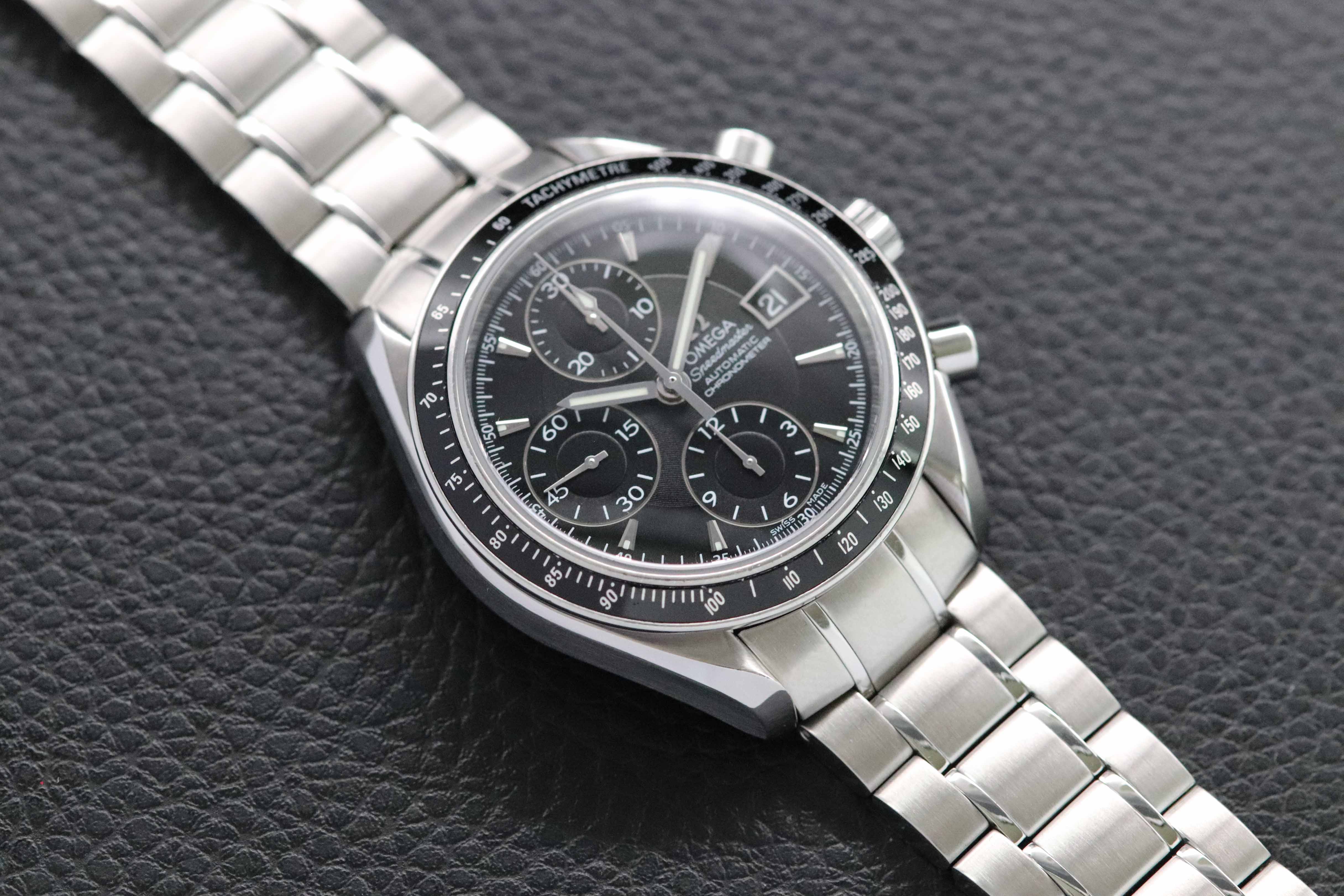 Omega Speedmaster Date 3210.50 Quadrante nero 2012