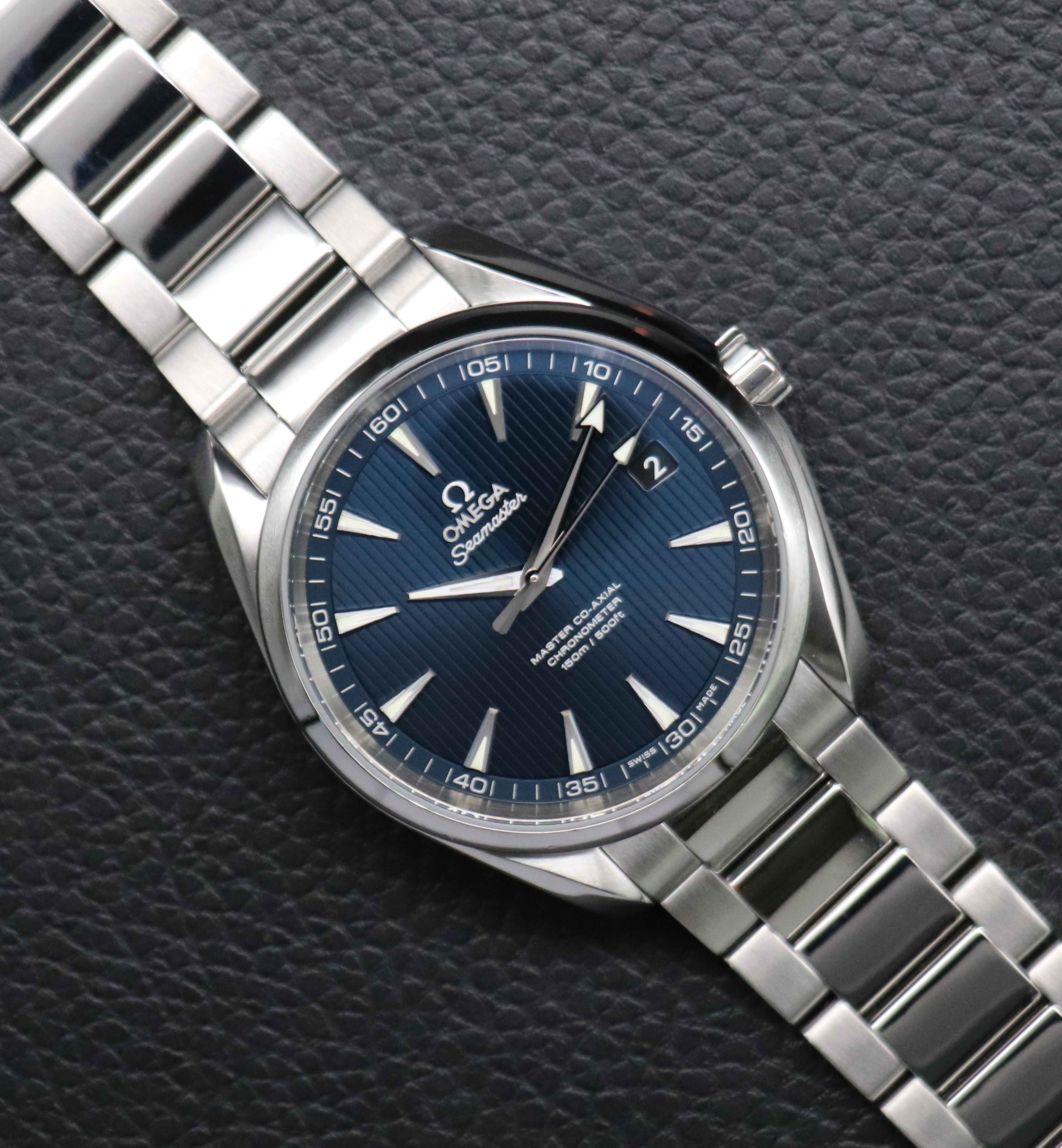 Omega Seamaster Aqua Terra 231.10.42.21.03.003 Complete Set 2014 Box + Papers