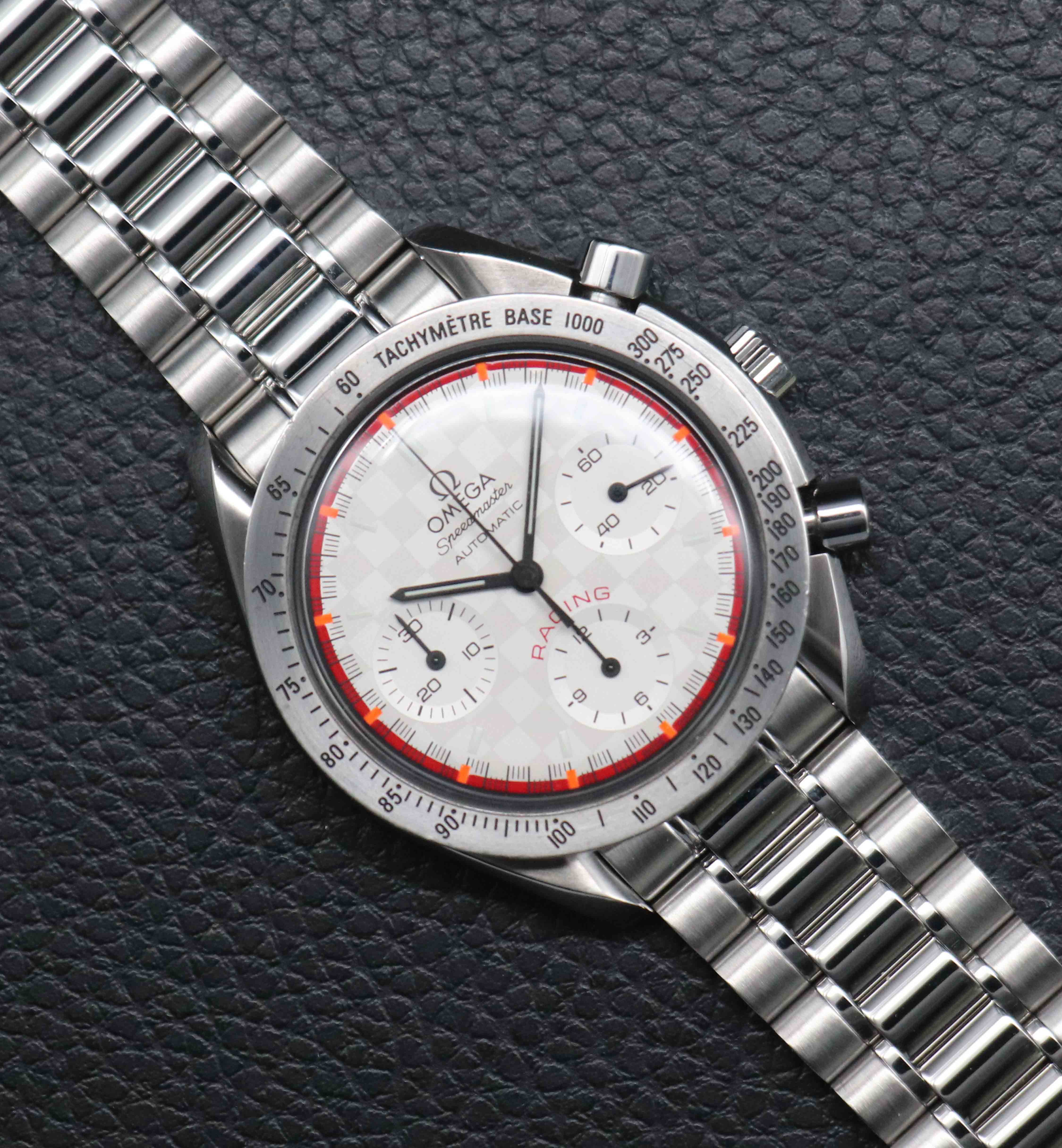 Omega Speedmaster Racing Michael Schumacher 3517.30 FULLSET 2001 Scatola + PAPERS