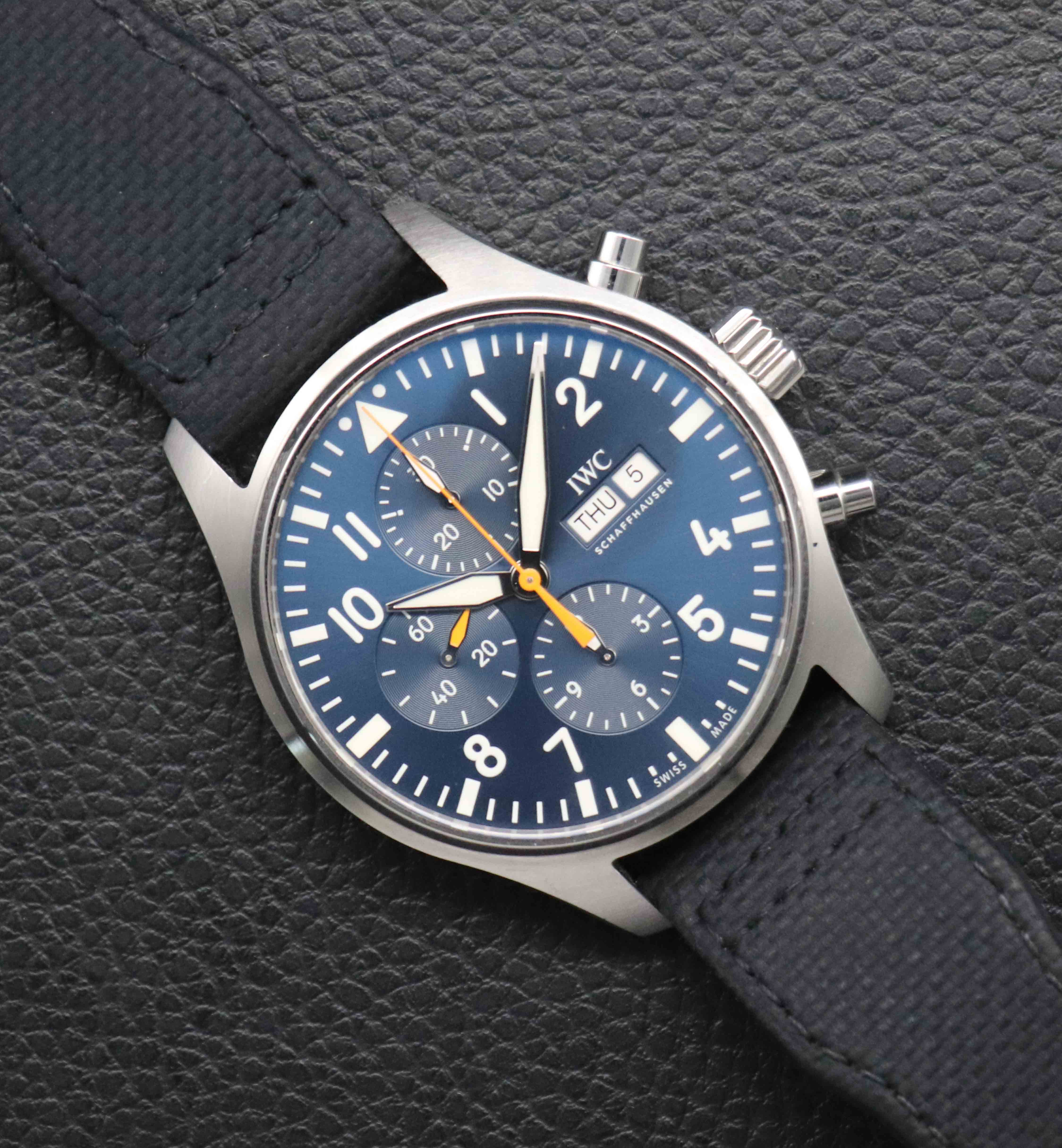 Montre d'aviateur IWC Chronographe IW377729, FULLSET 2021, coffret et PAPERS