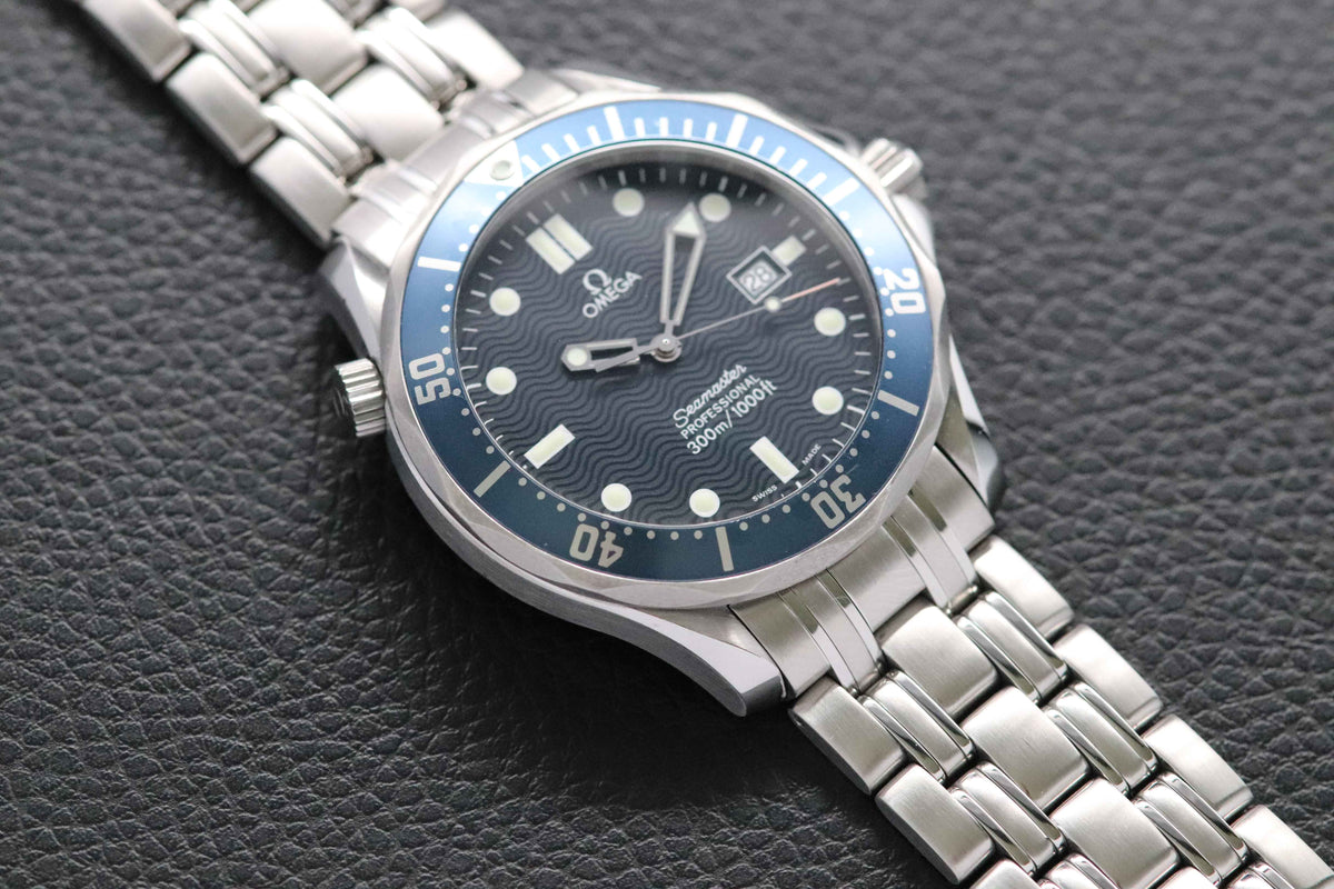 Omega Seamaster Diver 300 2541.80 Blue Dial 1998