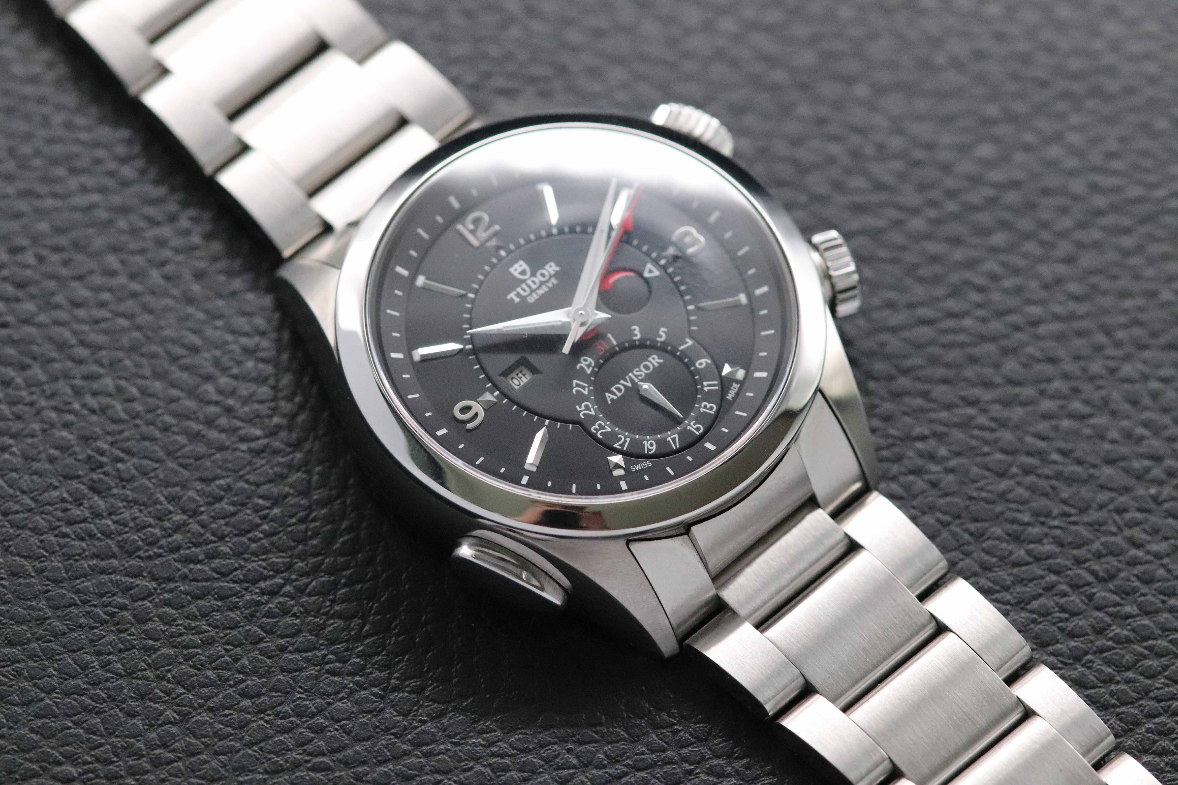 Tudor Heritage Advisor 79620TN Black Dial Papers 2016