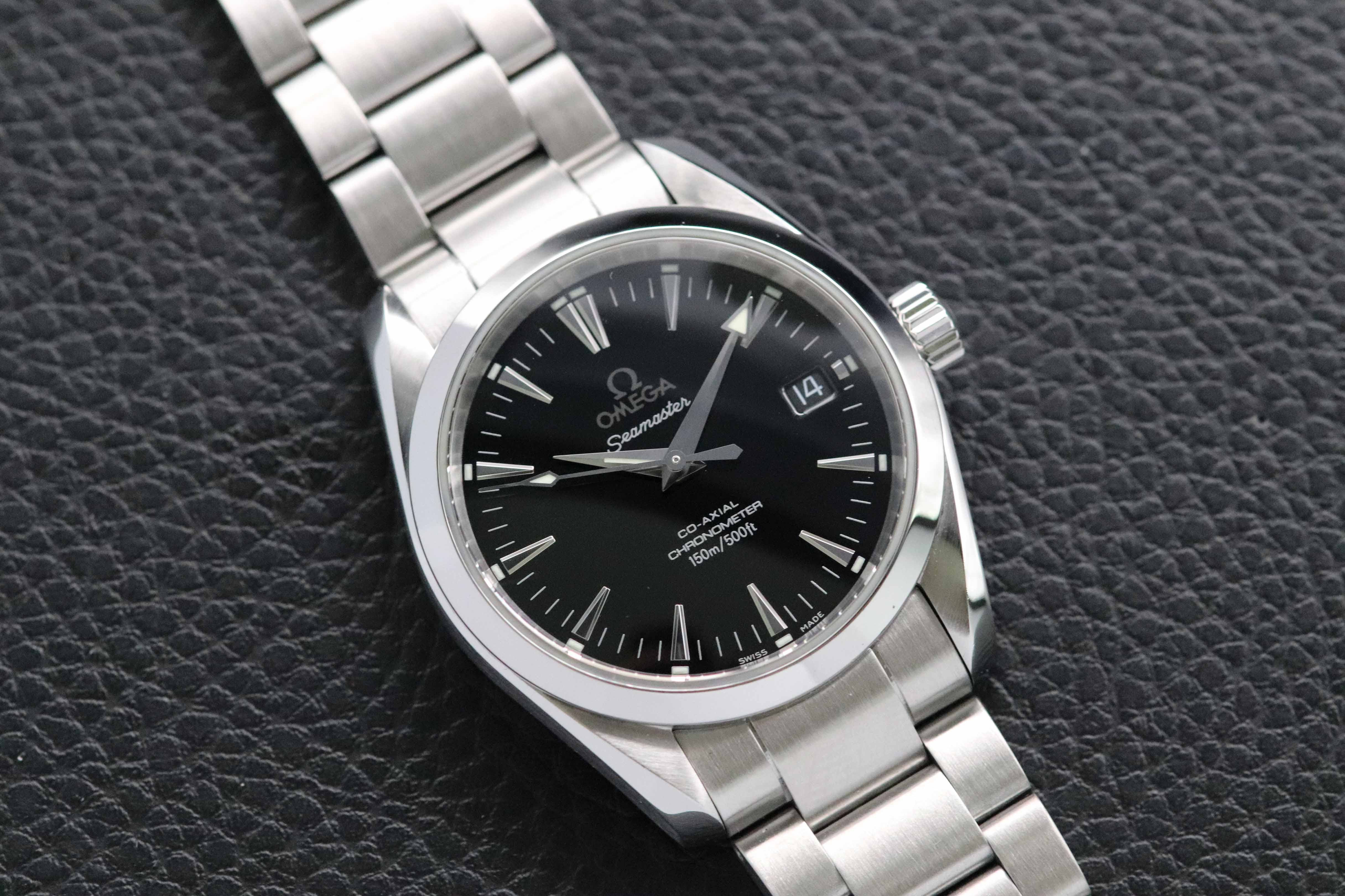 Omega Seamaster Aqua Terra 2504.50 Black Dial 2006